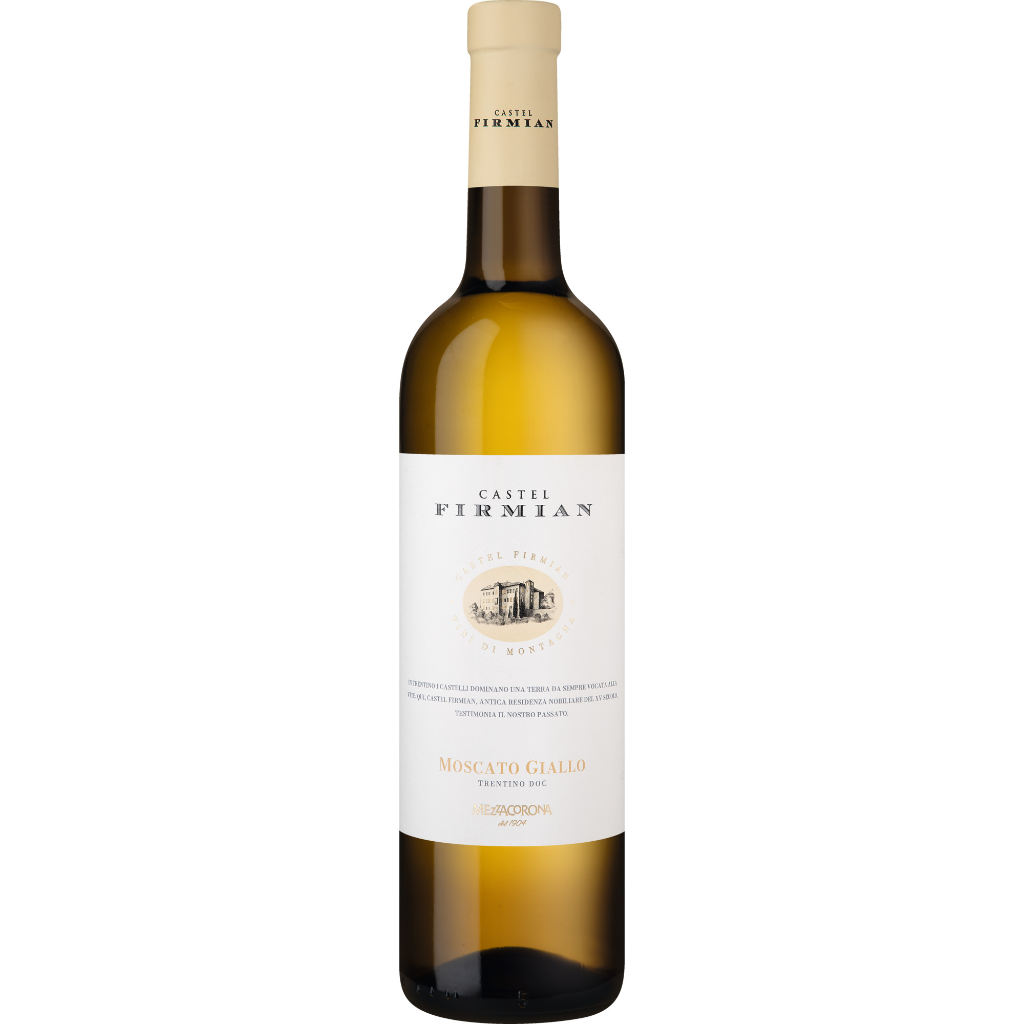 Castel Firmian Moscato Giallo, Trentino DOC, Trentino, 2025, Weißwein
