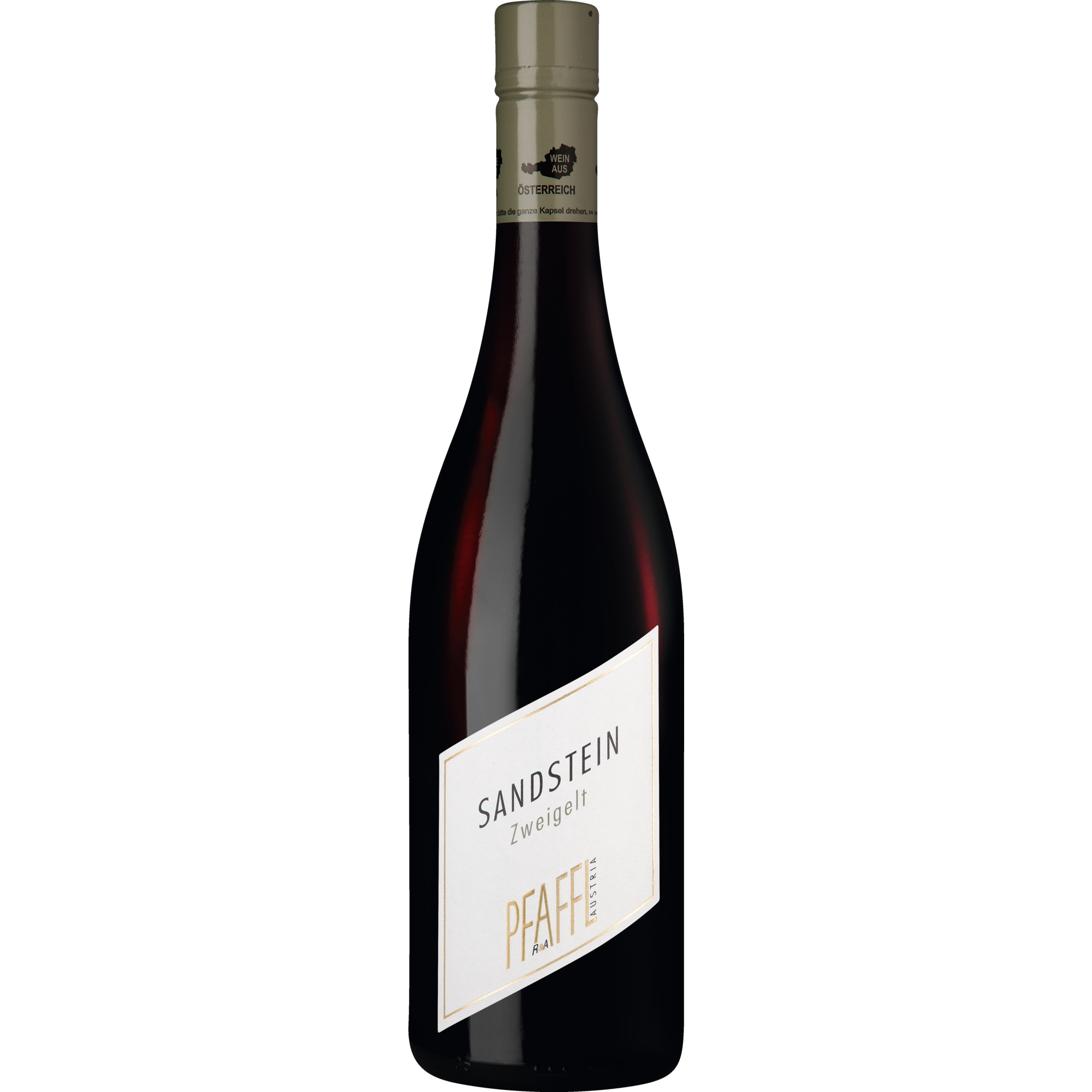 Sandstein Zweigelt, Trocken, Niederösterreich, Niederösterreich, 2025, Rotwein
