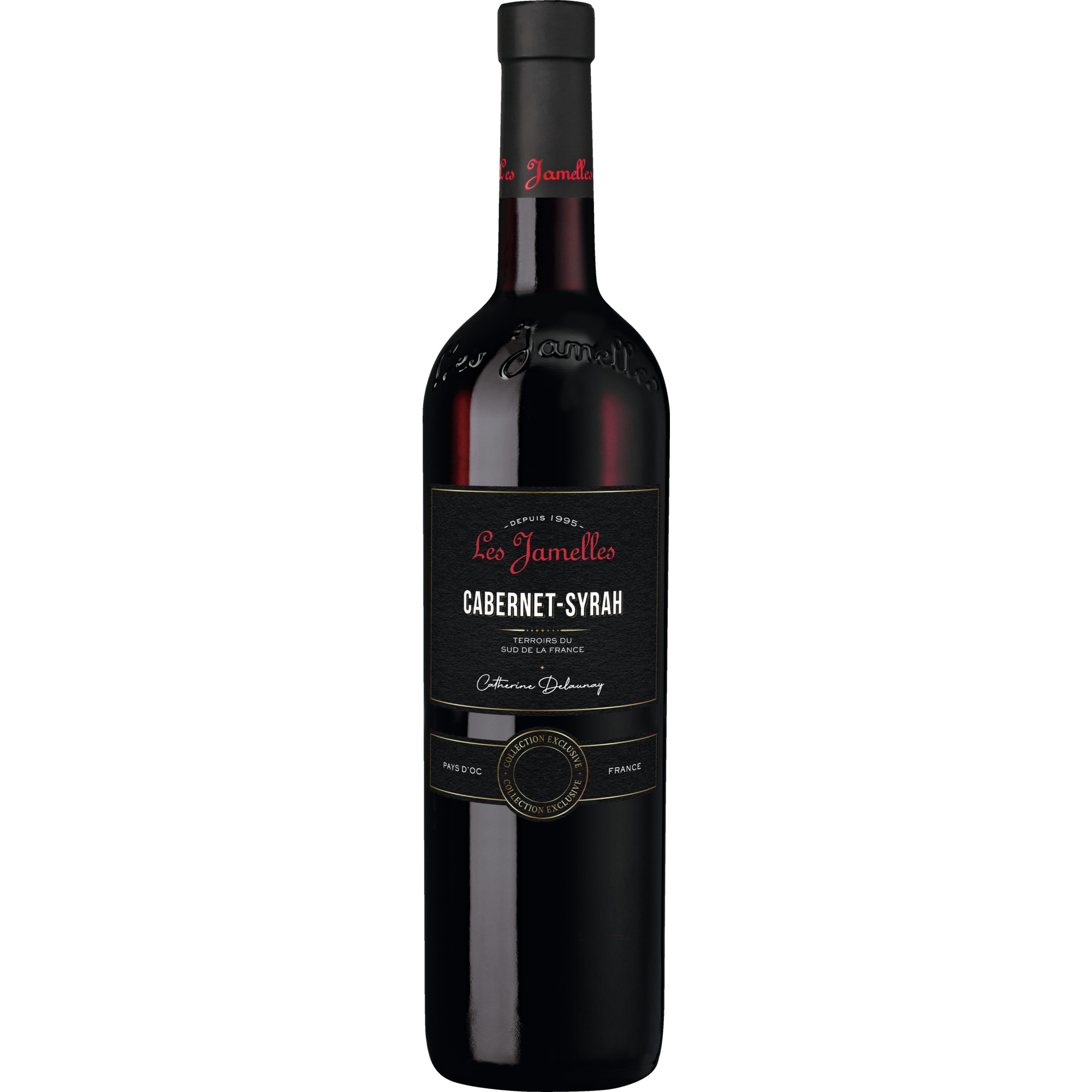 Les Jamelles Collection Exclusive Cabernet-Syrah, Pays d'Oc IGP, Languedoc-Roussillon, 2024, Rotwein