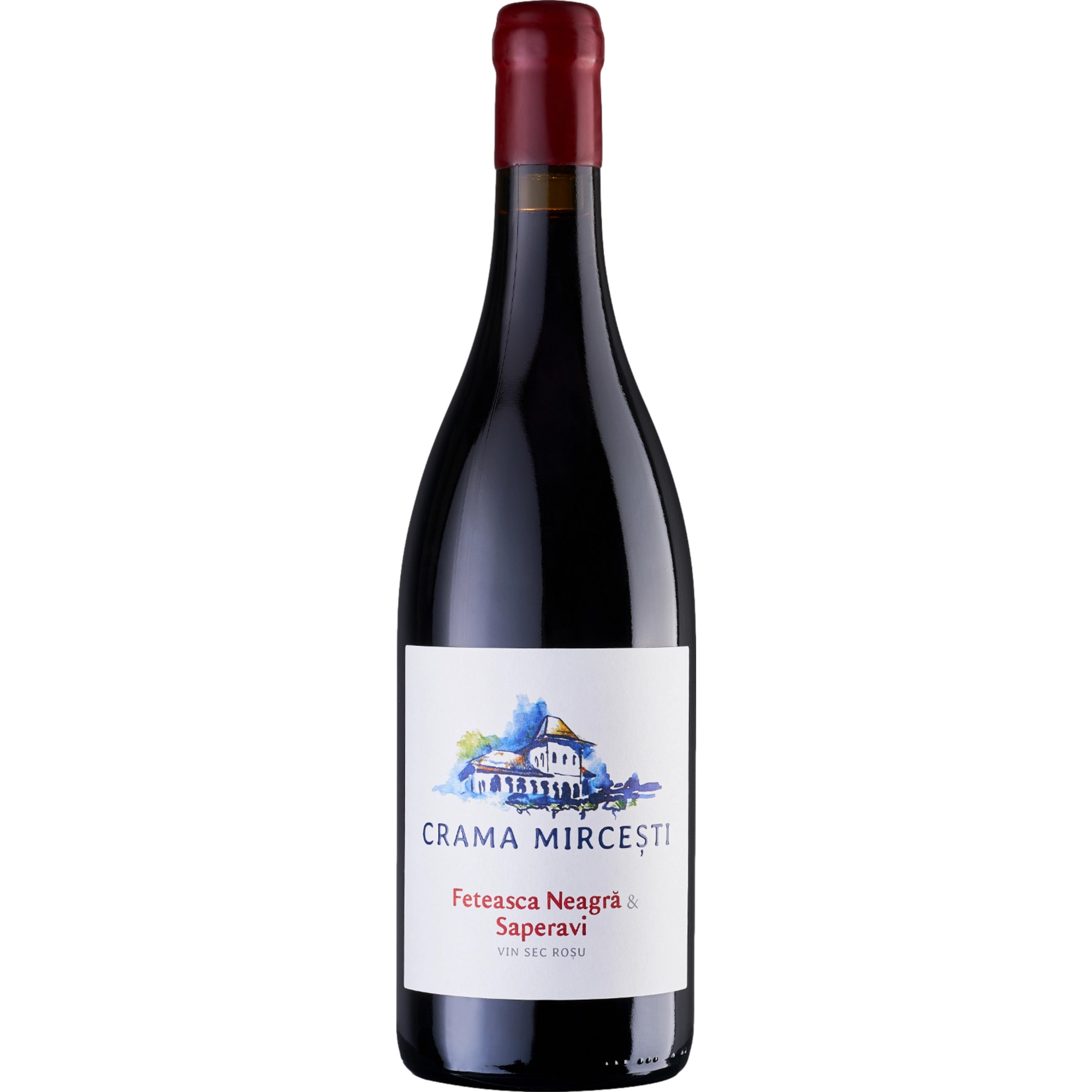Crama Mircesti Feteasca Neagra Saperavi, IGP Codru, Codru, 2024, Rotwein