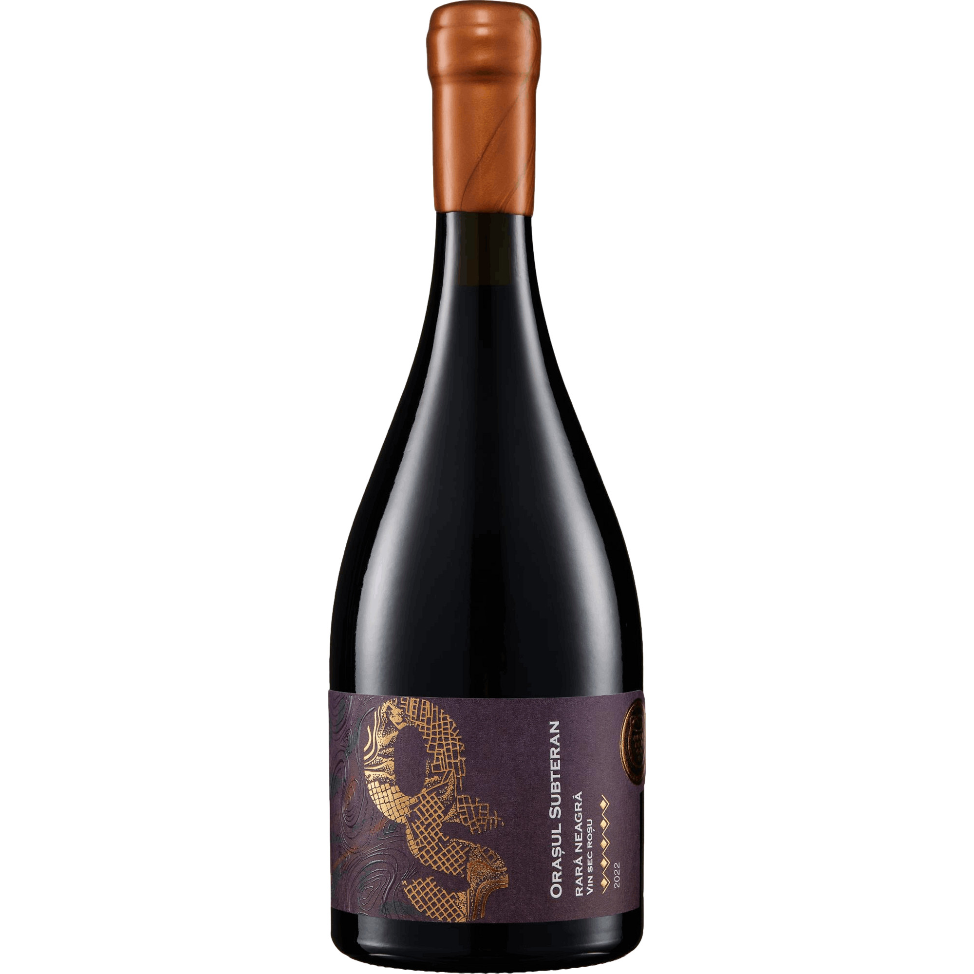 Cricova Orasul Subteran Rara Neagra, IGP Codru, Codru, 2024, Rotwein