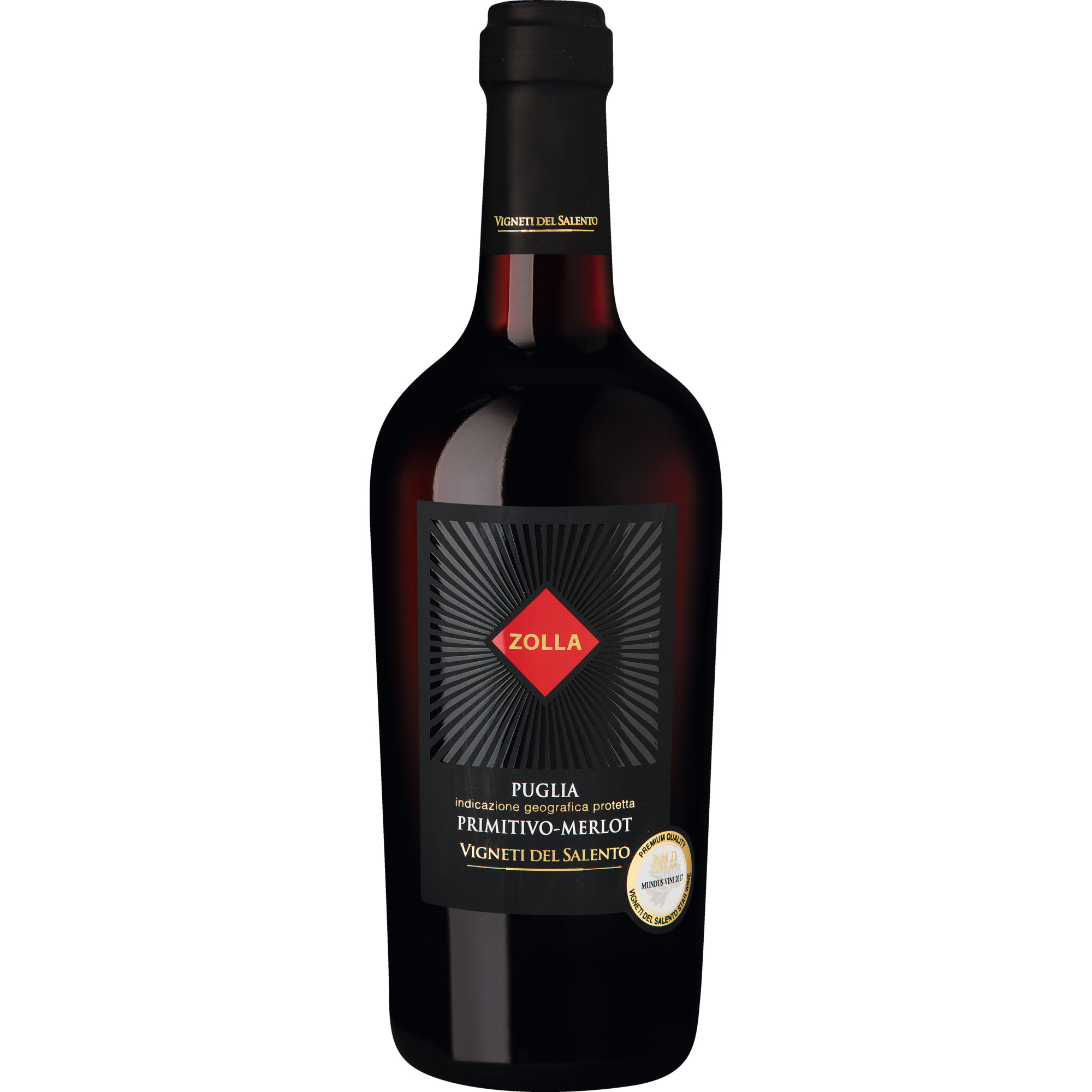 Zolla Primitivo-Merlot, Puglia IGP, Apulien, 2024, Rotwein