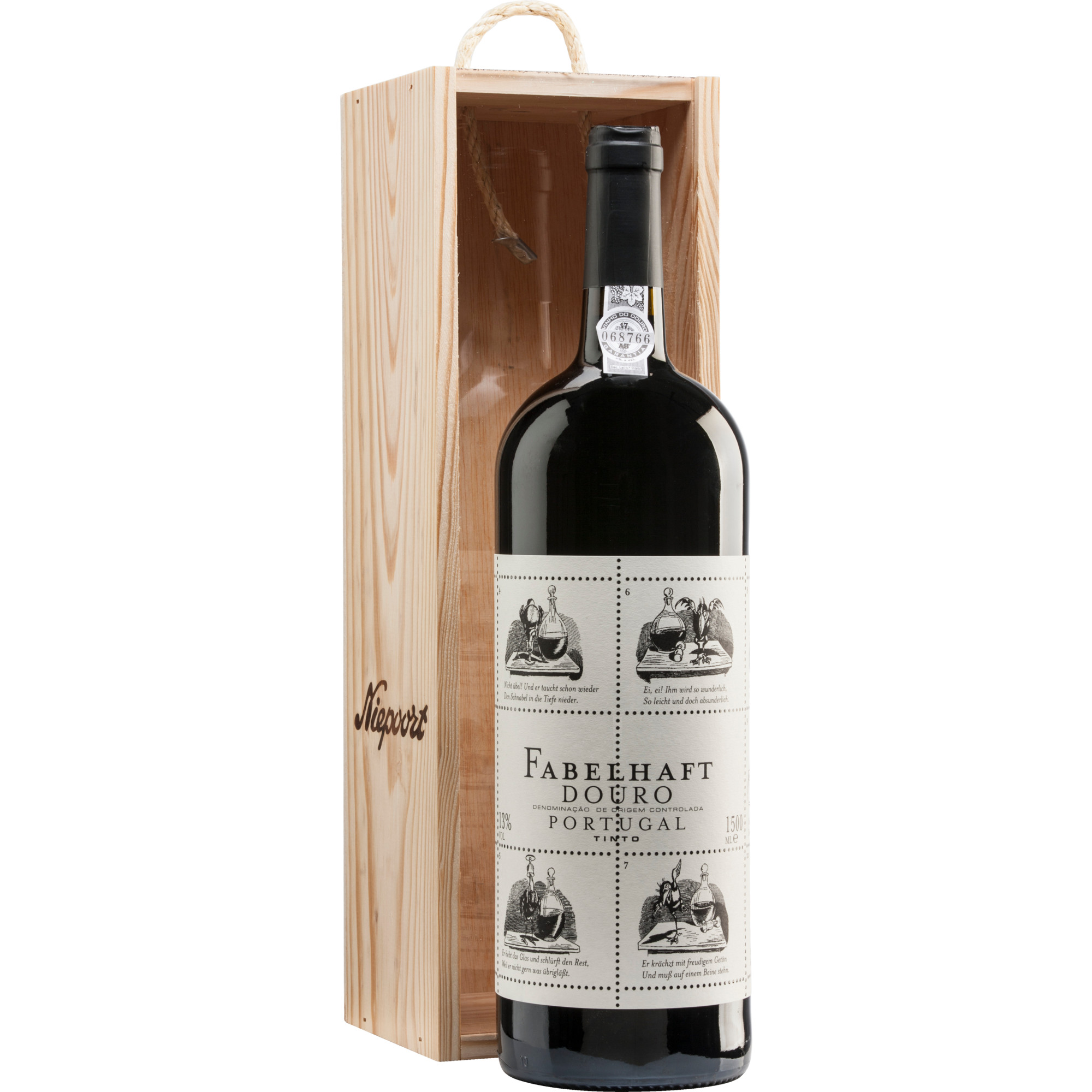 Niepoort Fabelhaft Tinto, Douro DOC, Magnum, 1er Holzkiste, Douro, 2022, Rotwein
