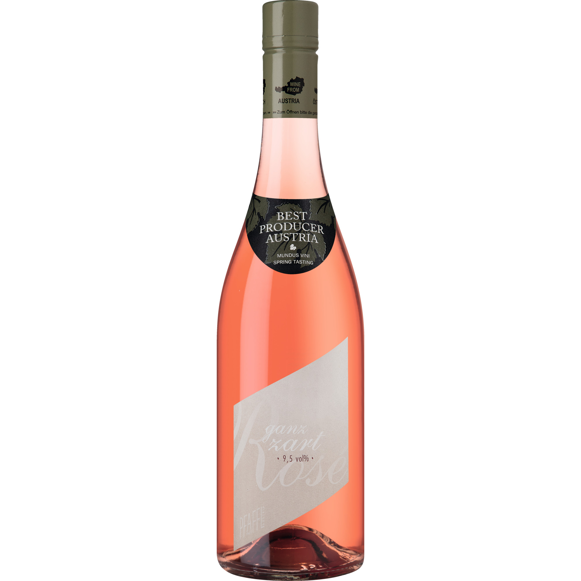 Ganz Zart Rosé 9,5 %, Trocken, Niederösterreich, Niederösterreich, 2025, Roséwein