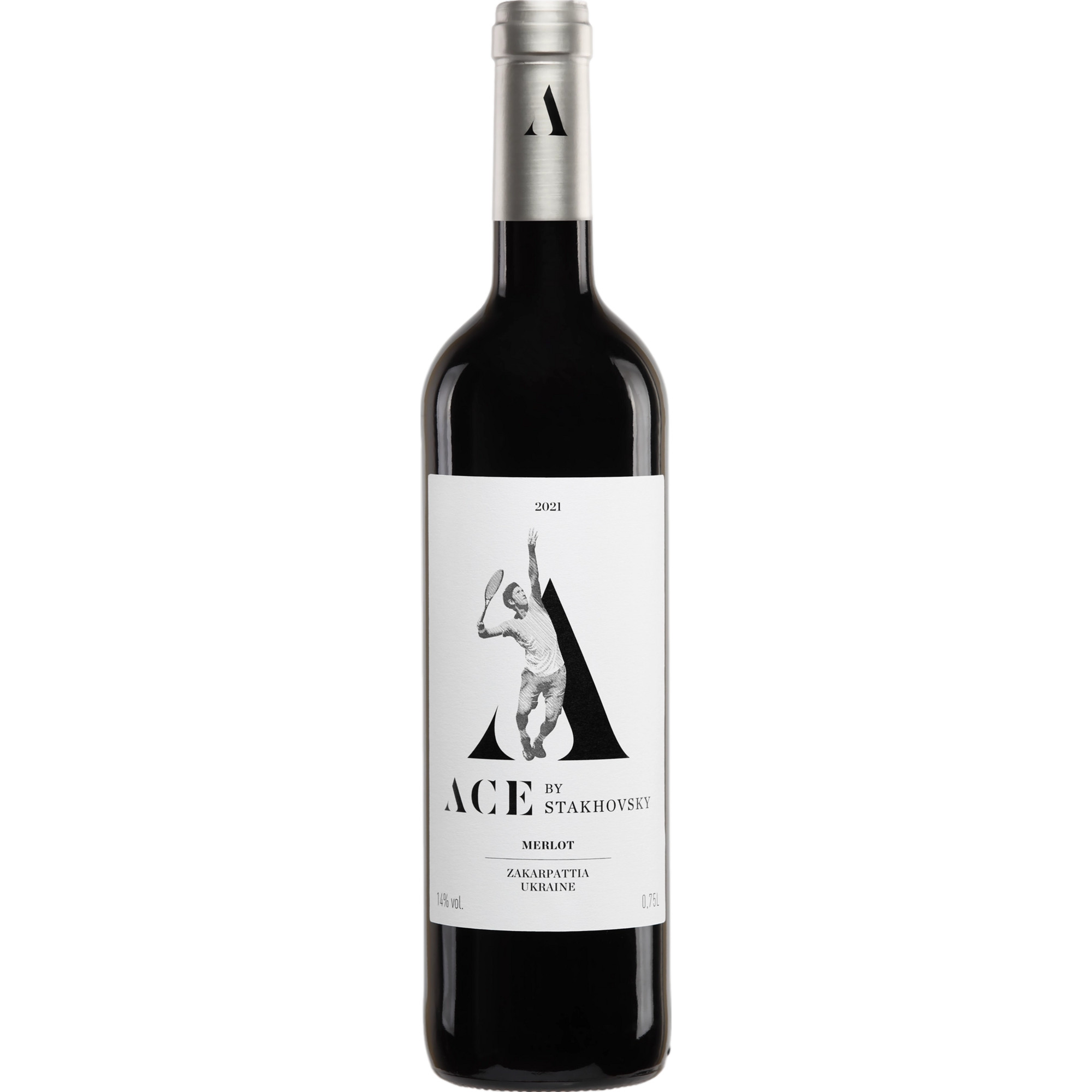 Stakhowsky ACE Merlot, Schwarzes Meer, Schwarzes Meer, 2021, Rotwein