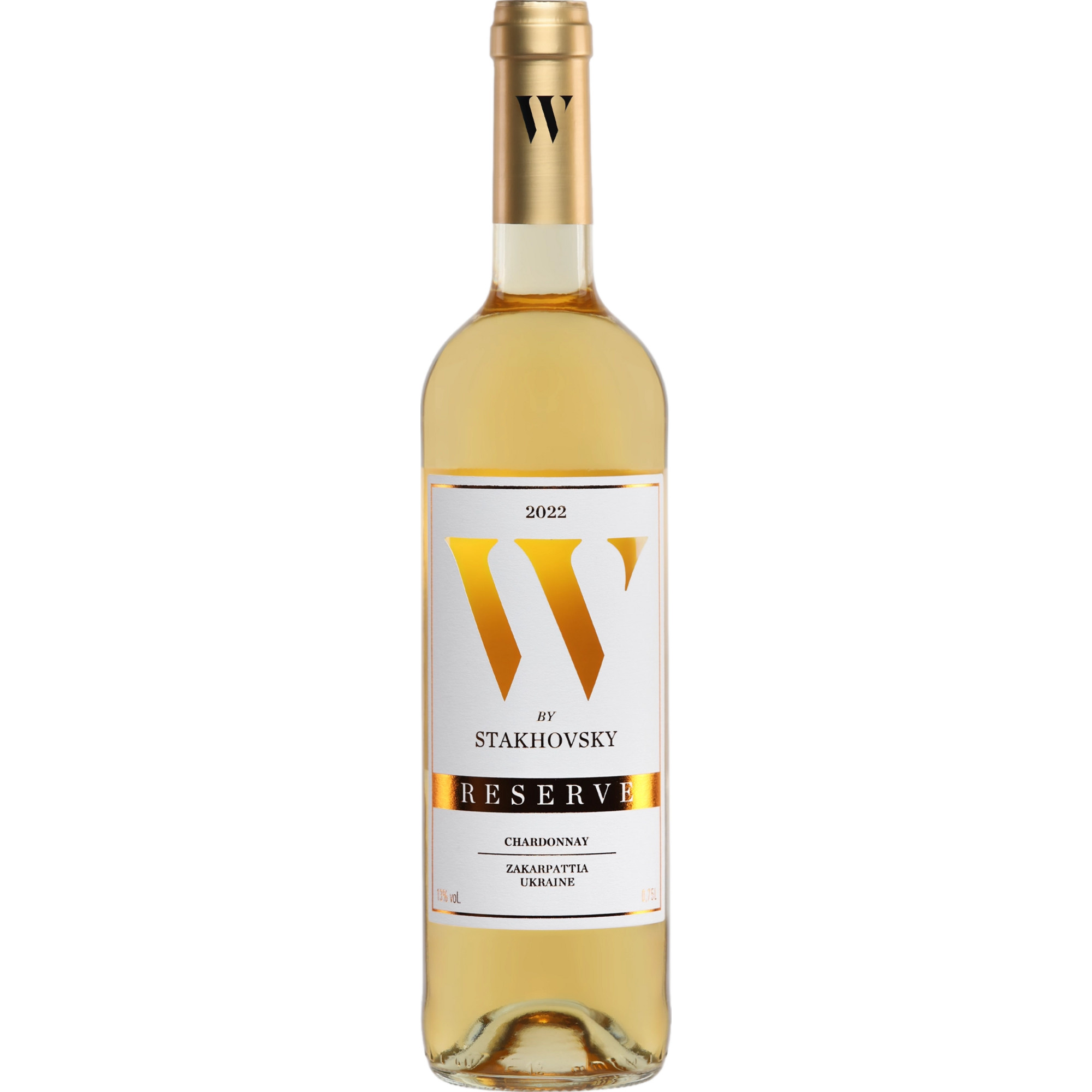 Stakhowsky W Chardonnay Reserve, Schwarzes Meer, Schwarzes Meer, 2022, Weißwein