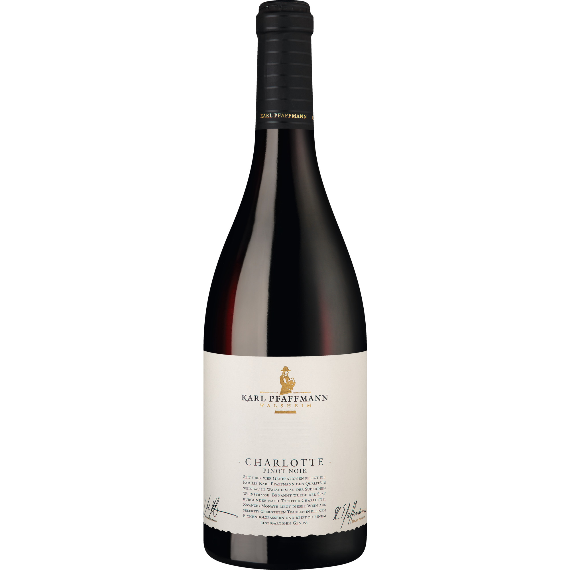 Charlotte Pinot Noir Grande Réserve, Trocken, Pfalz, Pfalz, 2021, Rotwein