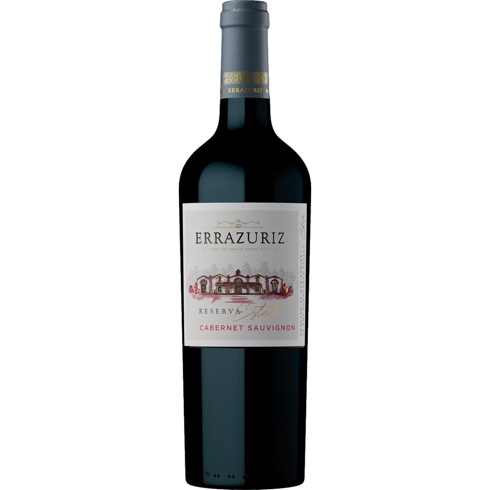 Errazuriz Estate Cabernet Sauvignon Reserva, Región de Aconcagua, Vino de Chile, 2024, Weißwein