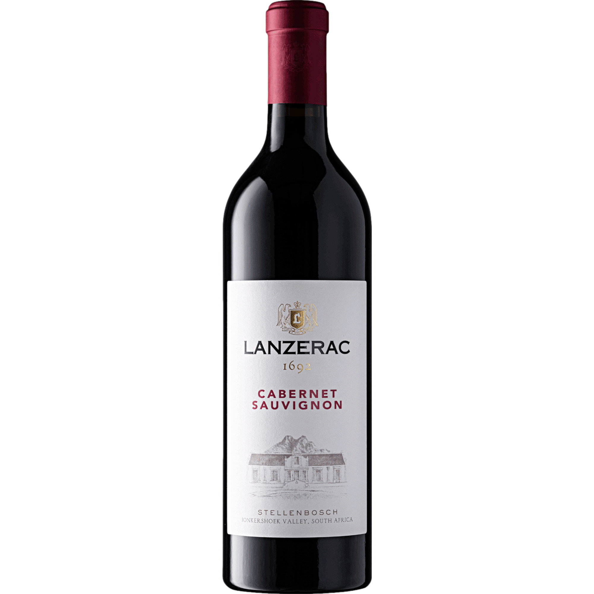 Lanzerac Cabernet Sauvignon, WO Stellenbosch, Western Cape, 2021, Rotwein