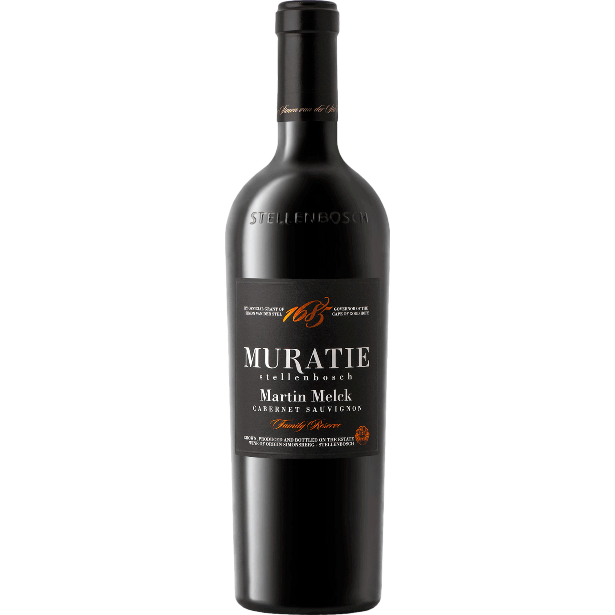 Martin Melck Cabernet Sauvignon Family Reserve, WO Simonsberg-Stellenbosch, Western Cape, 2022, Rotwein
