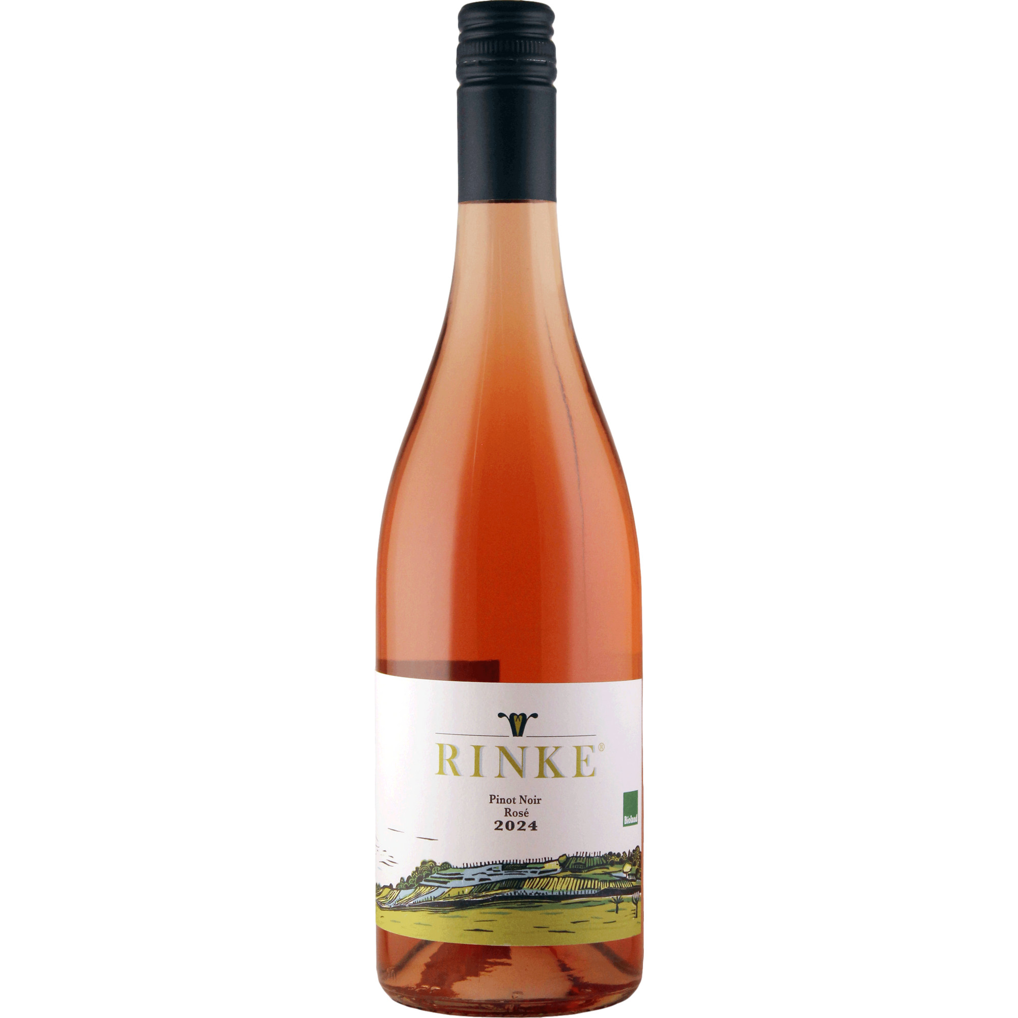 Rinke Pinot Noir Rosé Bio, Trocken, Rheinhessen, Rheinhessen, 2024, Roséwein