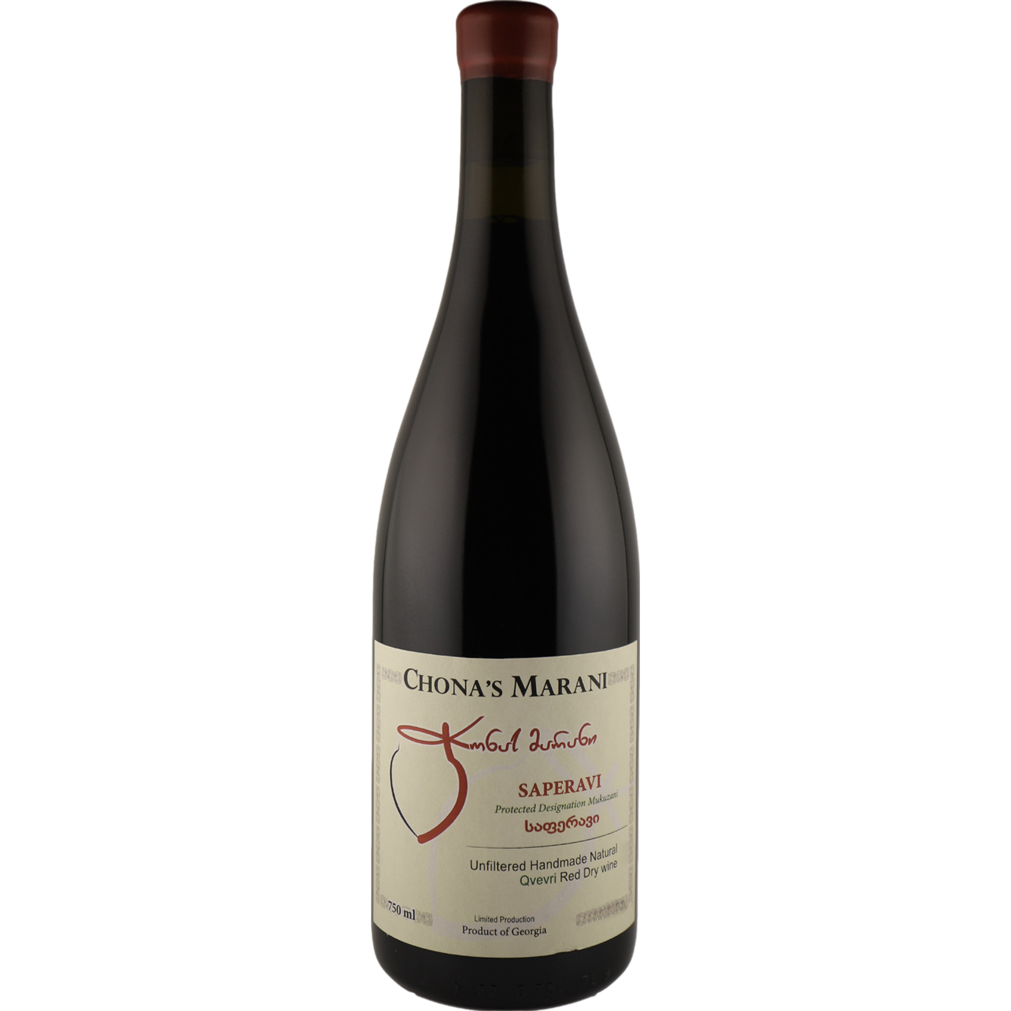 Chonas Marani Saperavi, Trocken, Georgien, Kakheti, 2023, Rotwein