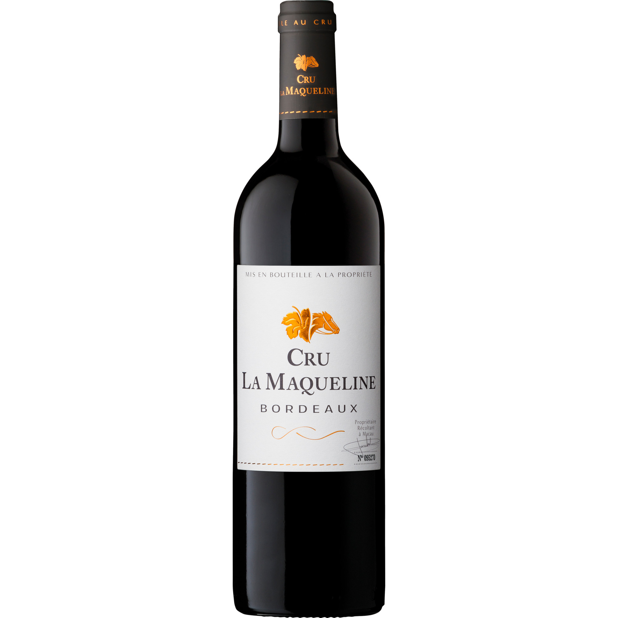 Cru la Maqueline Bordeaux, Bordeaux AOP, Bordeaux, 2022, Rotwein