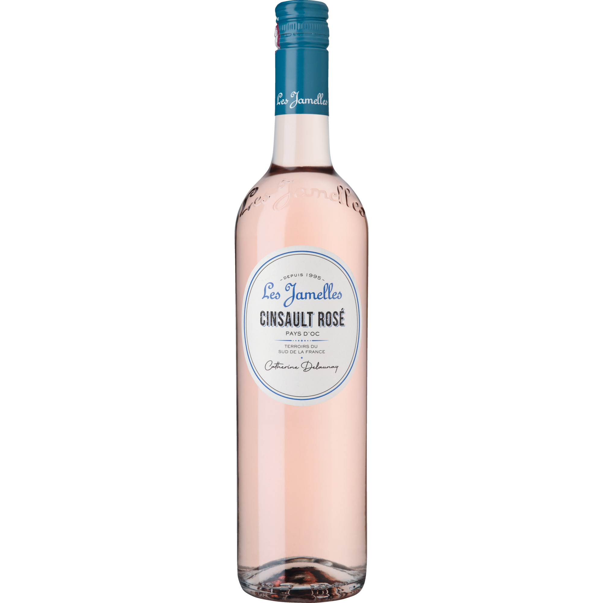 Les Jamelles Cinsault Rosé, Pays d'Oc IGP, Languedoc-Roussillon, 2025, Roséwein