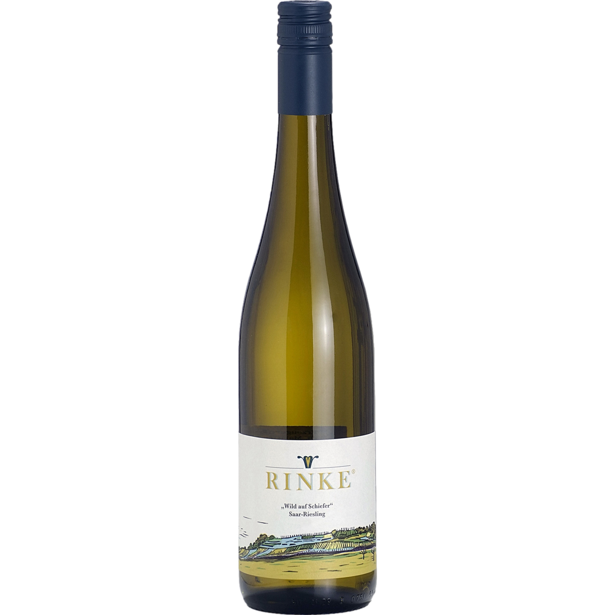Rinke Wild auf Schiefer Riesling Kabinett Bio, Feinherb, Mosel, Mosel, 2022, Weißwein