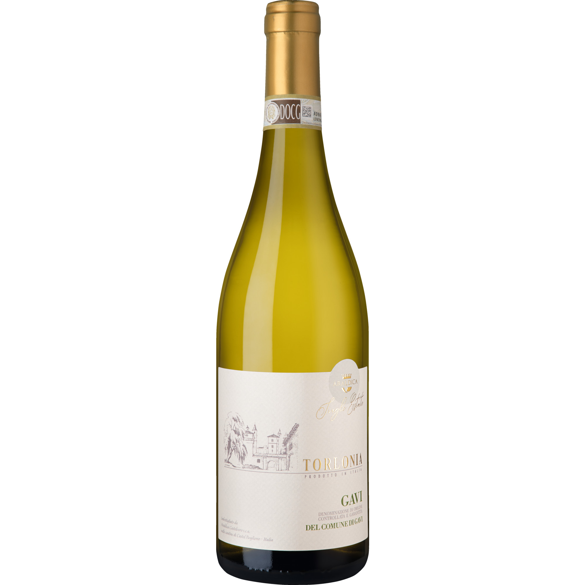 Torlonia Gavi di Gavi, Gavi del Comune di Gavi DOCG, Piemont, 2025, Weißwein