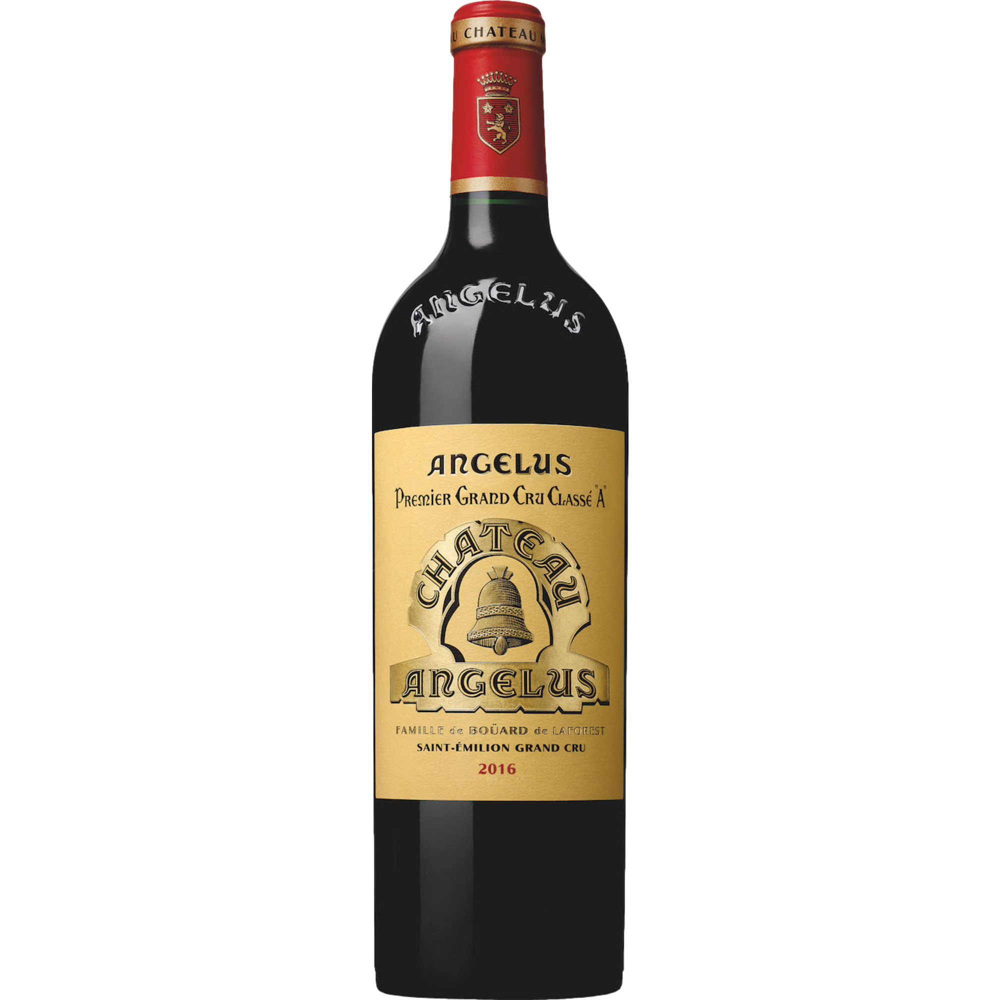 Château Angélus, Saint-Emilion AOP, 1er Grand Cru Classé A, Bordeaux, 2016, Rotwein