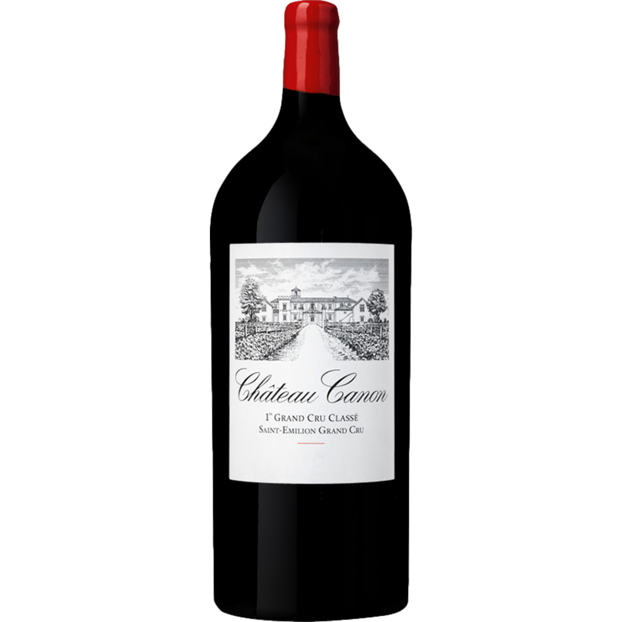Château Canon, Saint-Emilion AOP, 1er Grand Cru Classé B, 6,0 L, Bordeaux, 2021, Rotwein