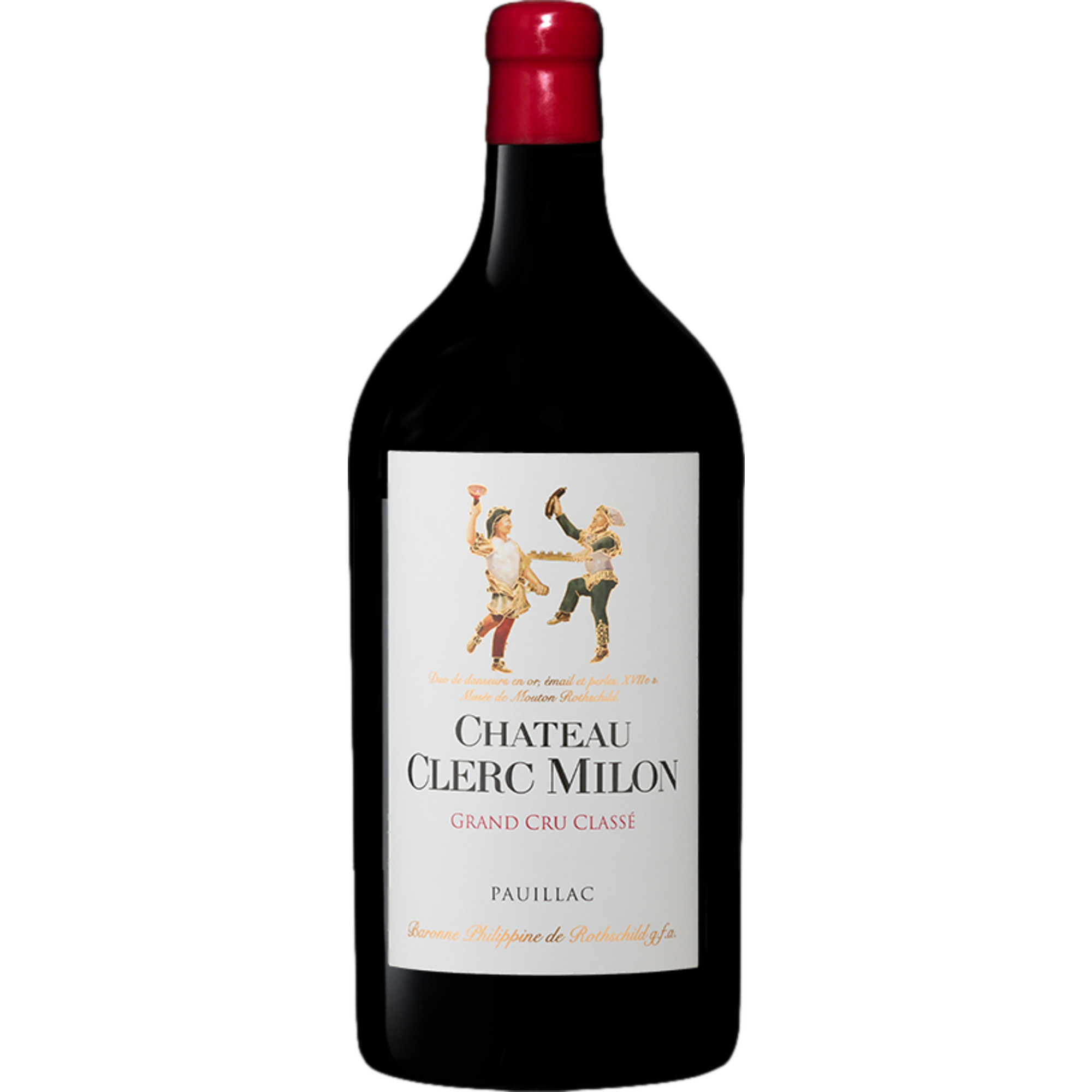 Château Clerc-Milon, Pauillac AOP, 5ème Cru Classé, Doppelmagnum, Bordeaux, 2005, Rotwein