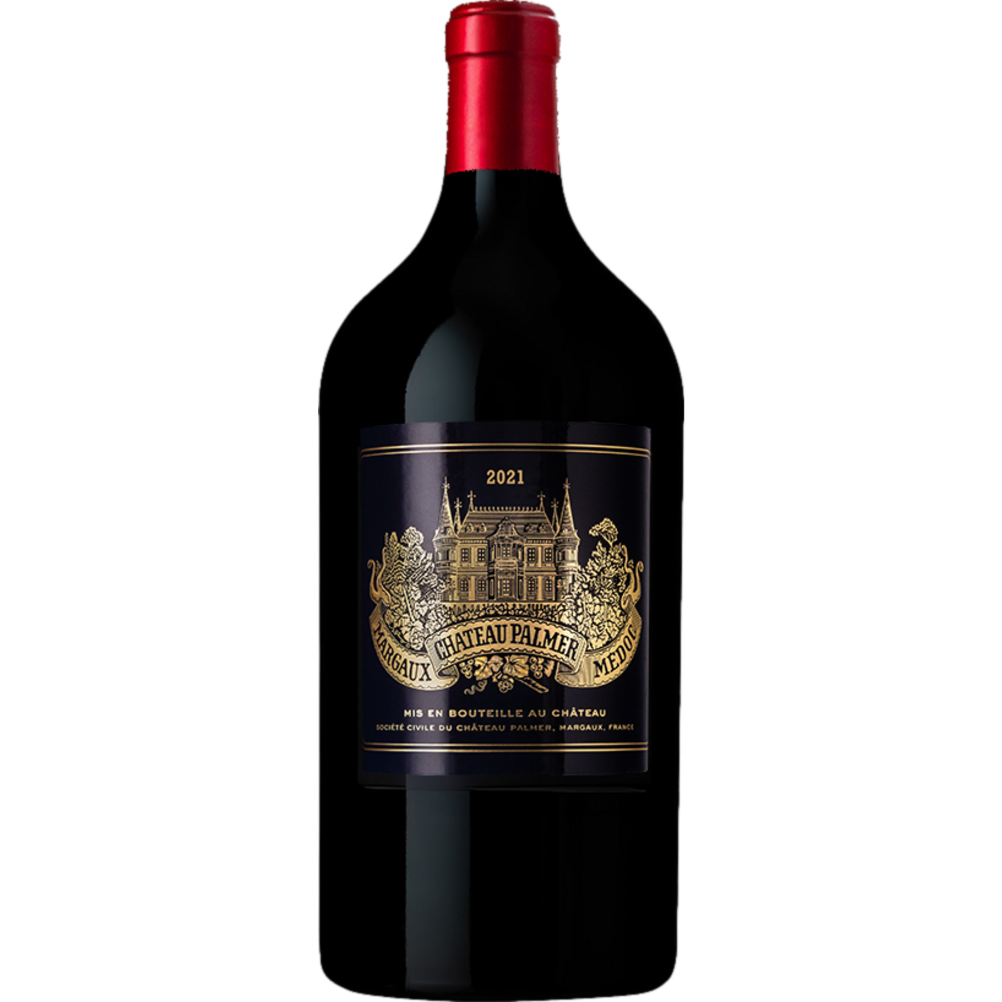Château Palmer, Margaux AOP, 3ème Cru Classé, Doppelmagnum, Bordeaux, 2021, Rotwein