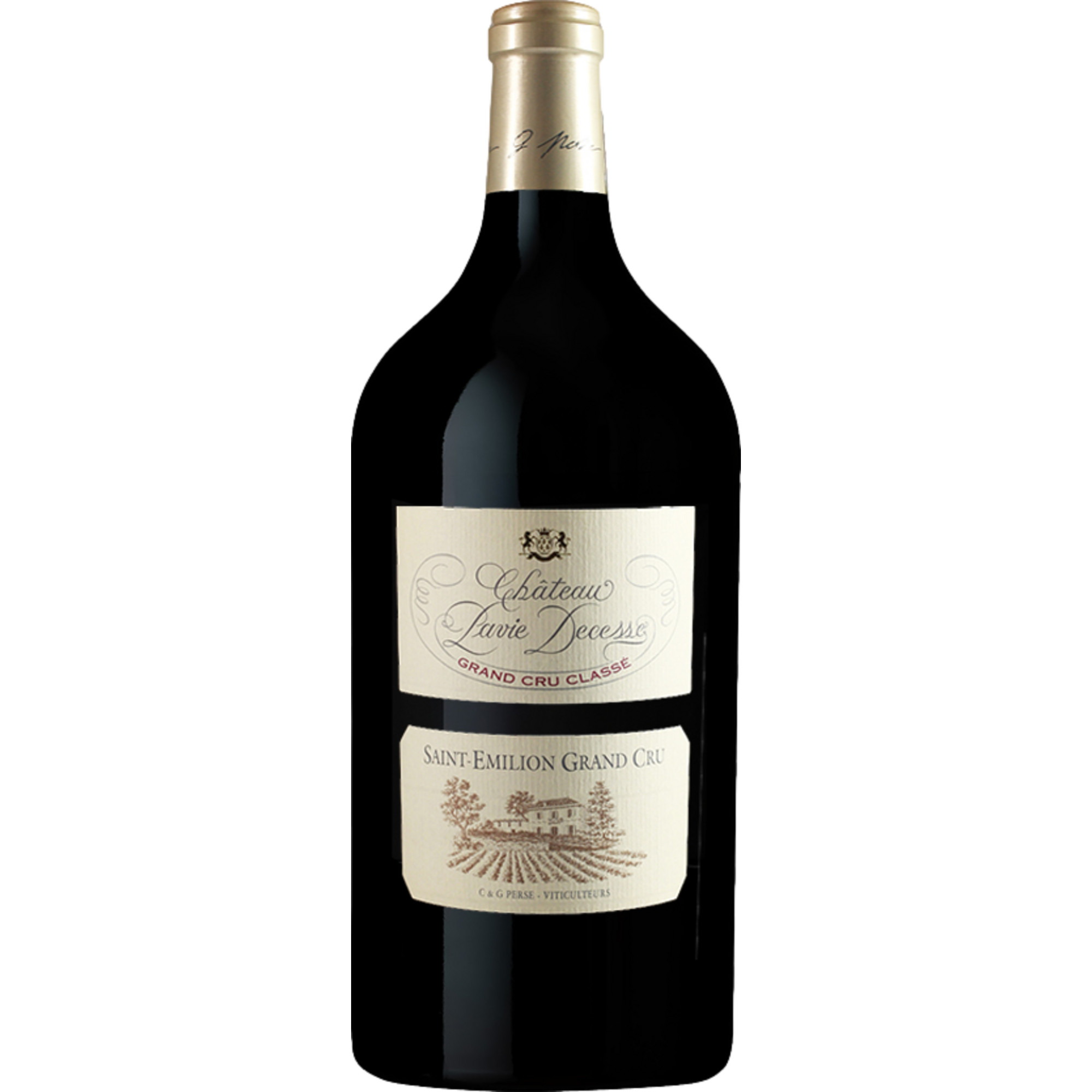 Château Pavie Decesse, Saint-Emilion Grand Cru AOP, Doppelmagnum, Bordeaux, 2012, Rotwein