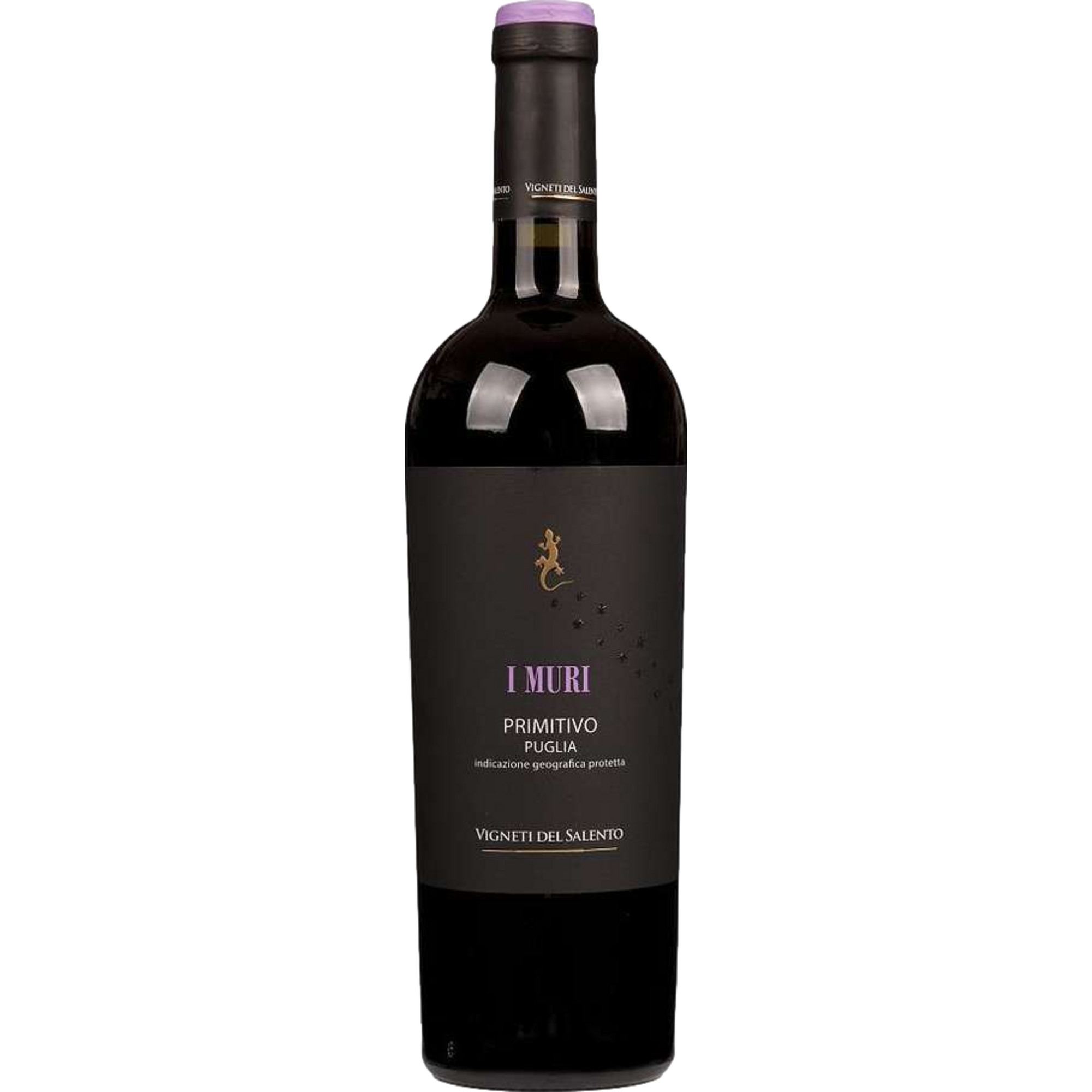 I Muri Primitivo, Puglia IGP, Apulien, 2024, Rotwein