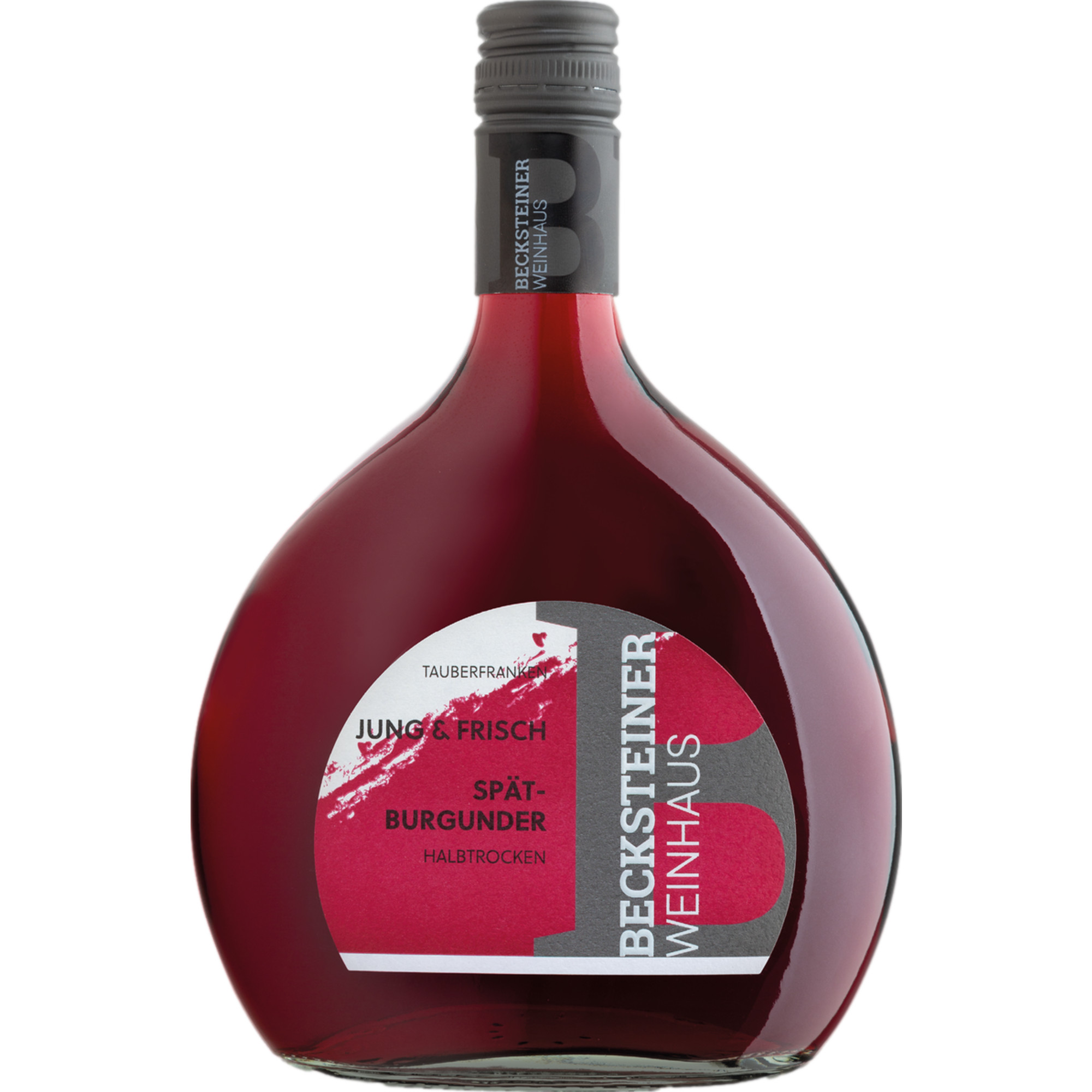 Becksteiner Winzer Jung&Frisch Spätburgunder, Halbtrocken, Baden, Baden, 2023, Rotwein
