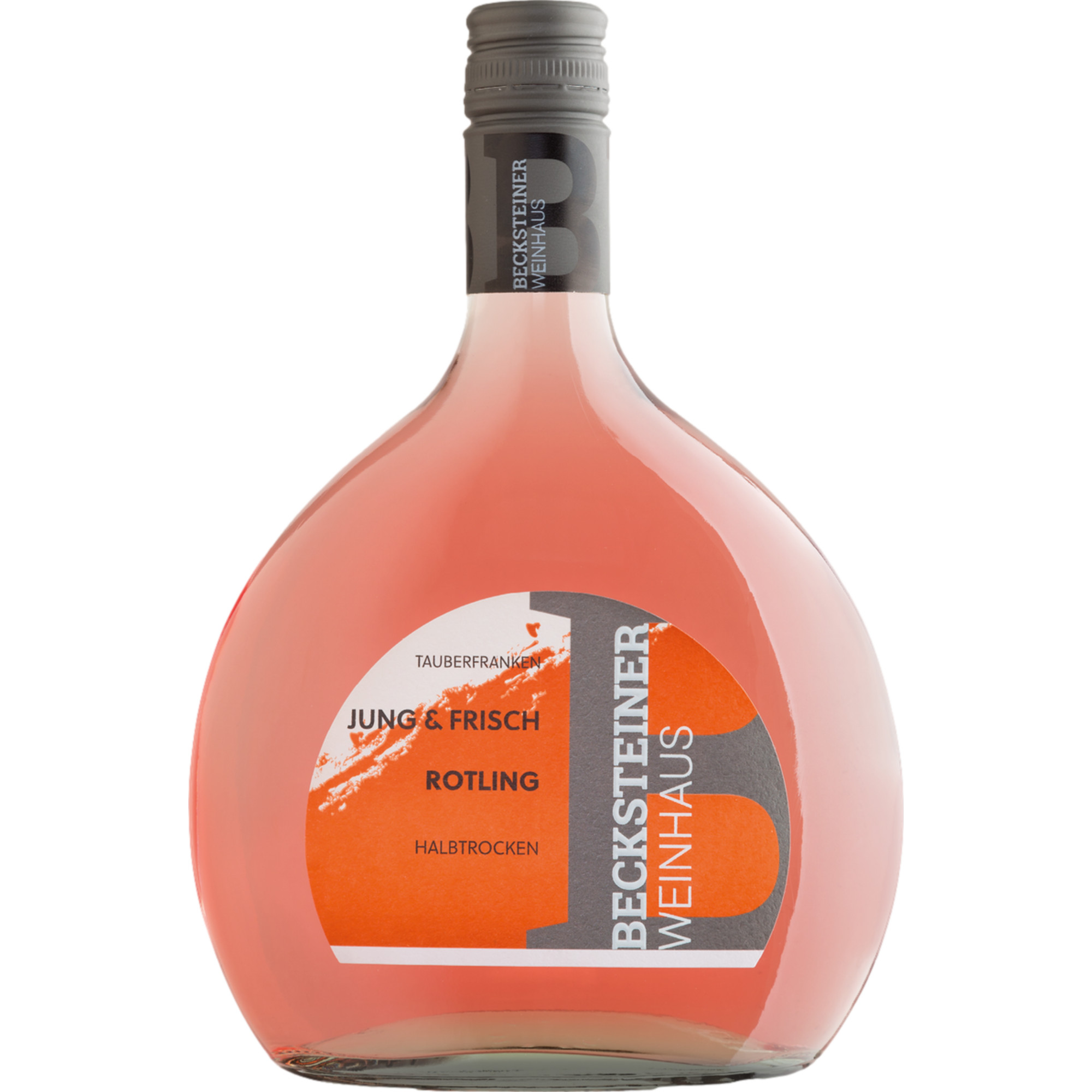 Becksteiner Winzer Jung&Frisch Rotling, Halbtrocken, Baden, Baden, 2024, Roséwein