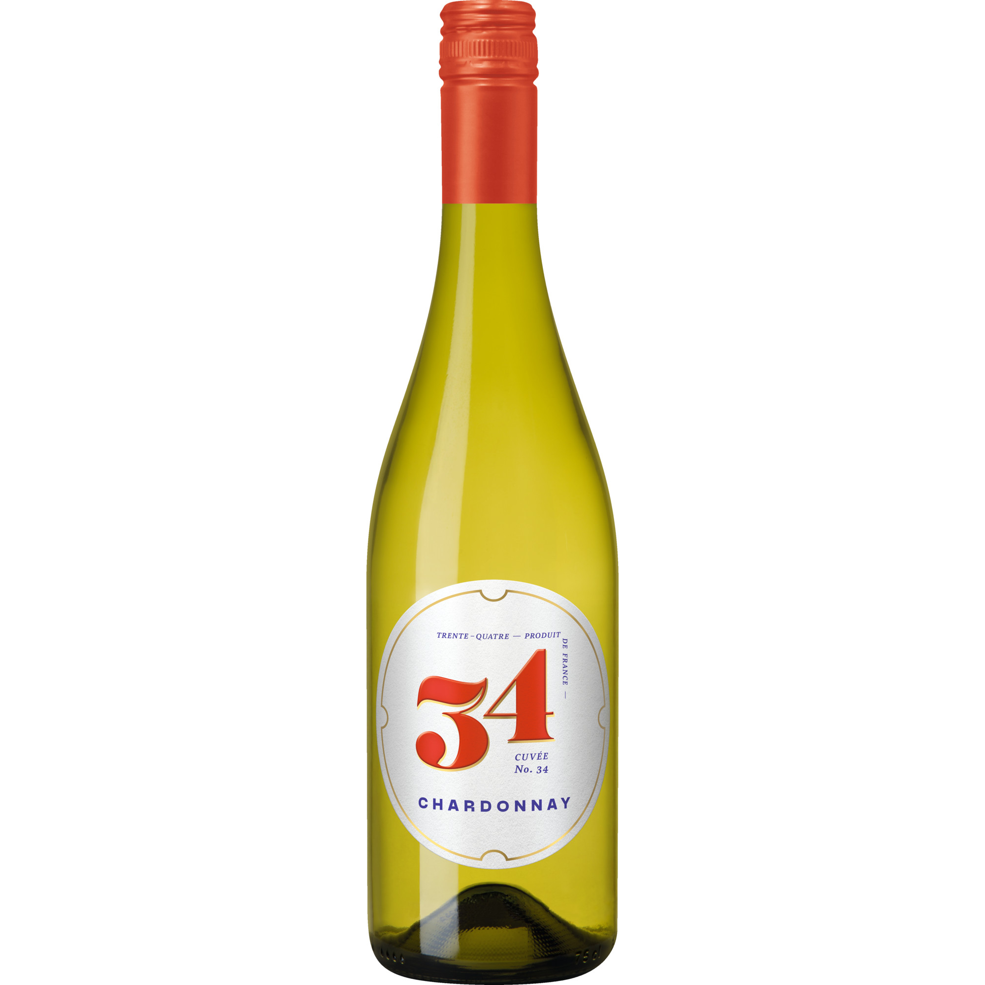 Cuvée No. 34 Chardonnay, Vin de France, Vin de France, 2025, Weißwein