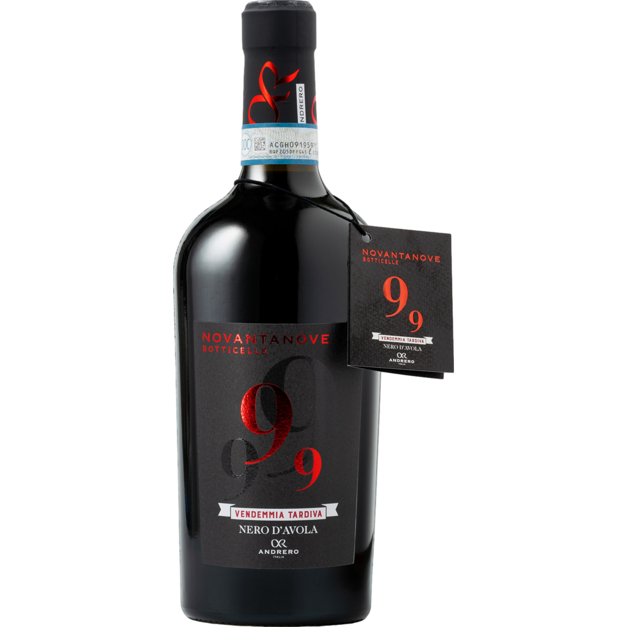 Andrero 99 Botticelle Nero d’Avola, Sicilia DOC, Sizilien, 2023, Rotwein