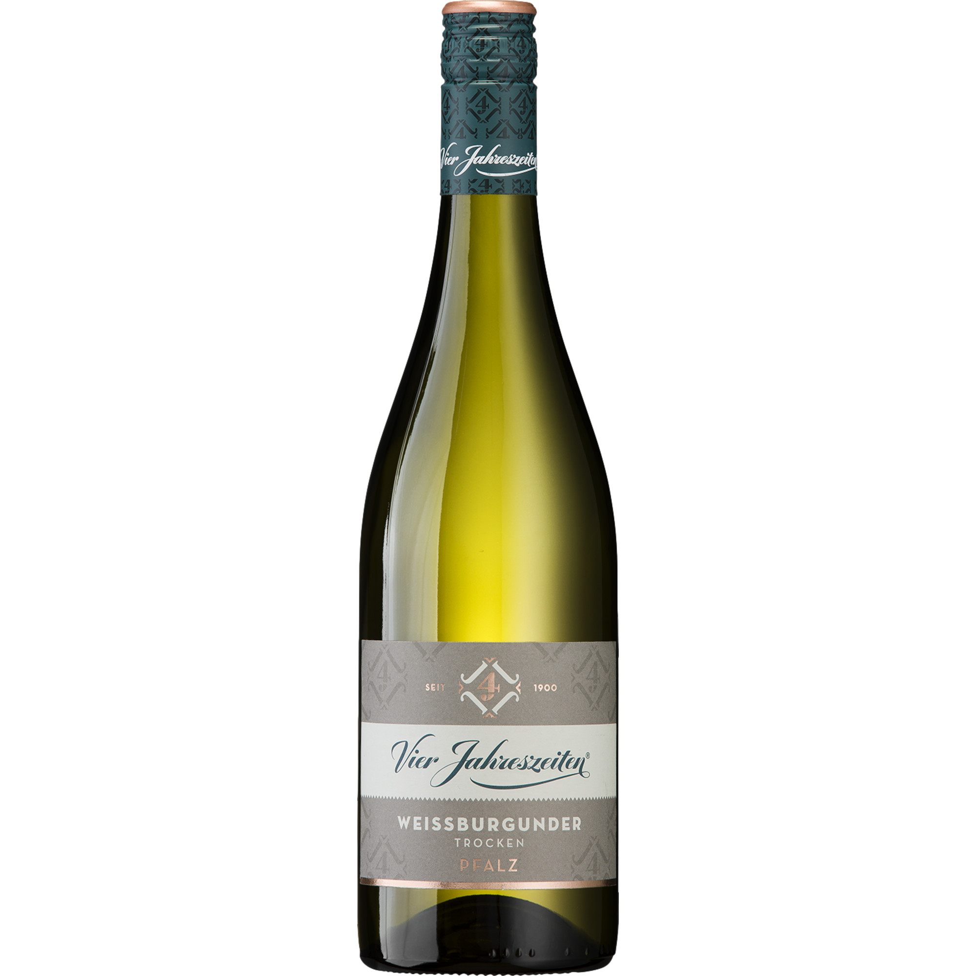 Vier Jahreszeiten Weisser Burgunder , Trocken, Pfalz, Pfalz, 2025, Weißwein
