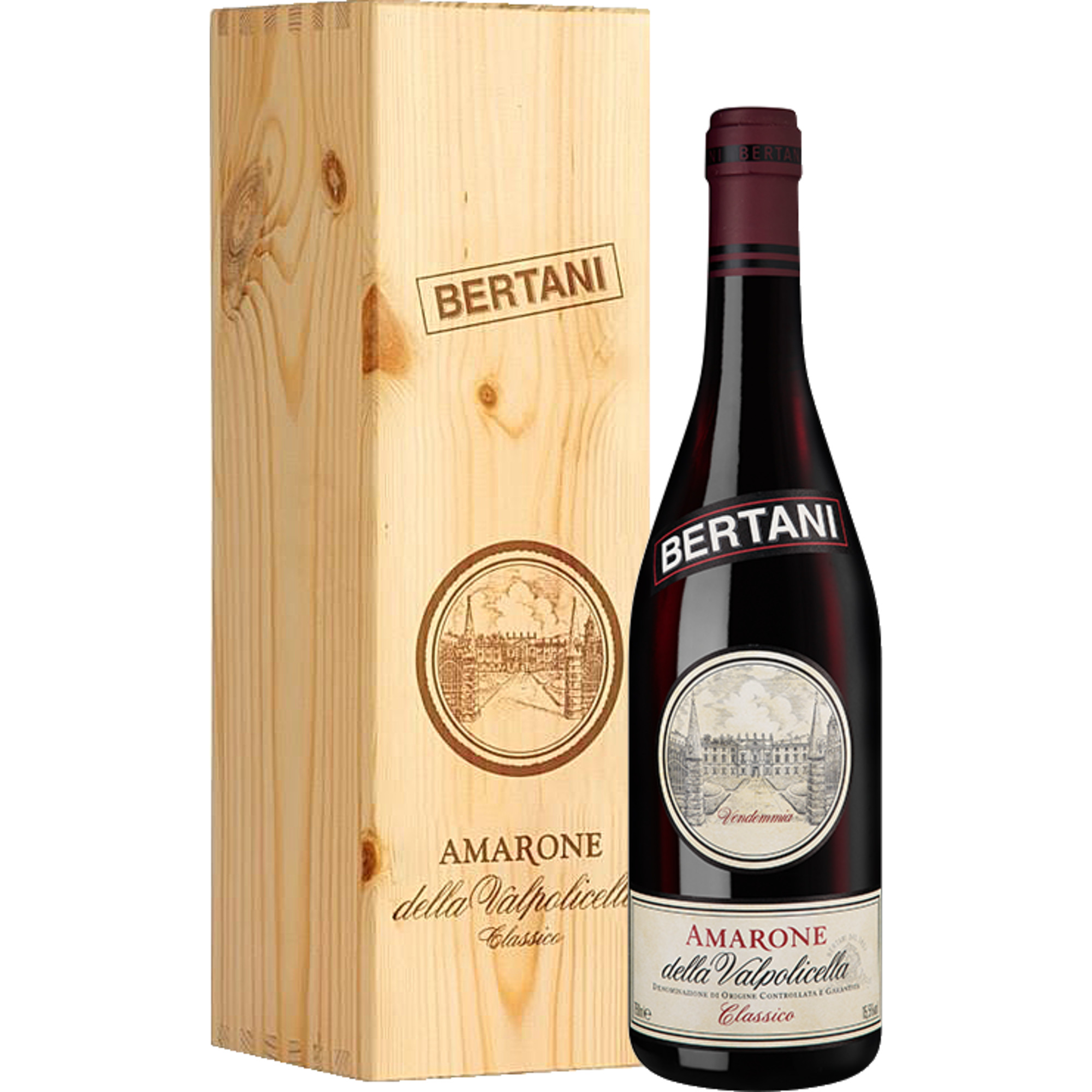 Bertani Amarone Classico, Amarone della Valpolicella Classico DOCG, 1er HK, Venetien, 2016, Rotwein