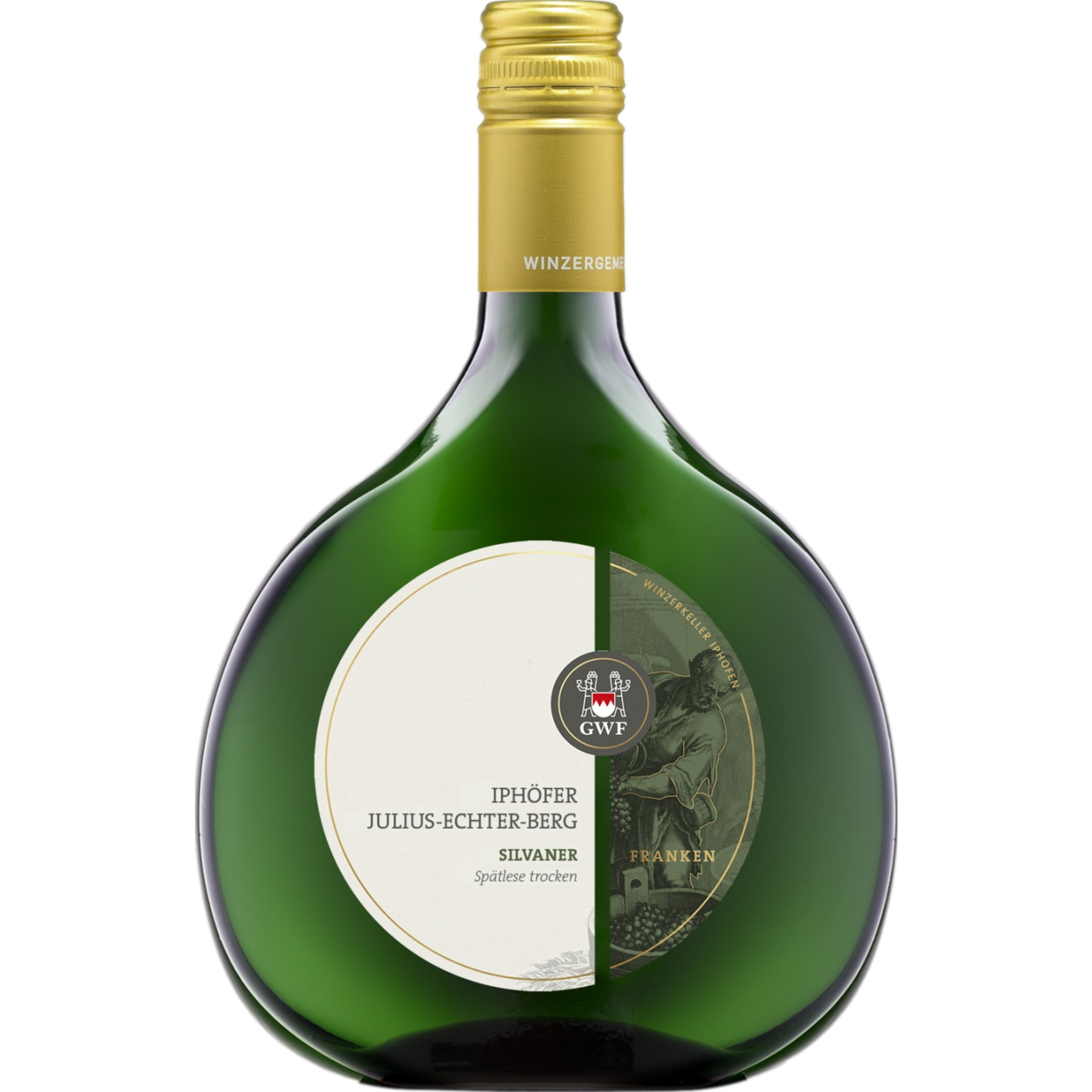 Iphöfer Julius-Echter-Berg Silvaner Spätlese, Trocken, Franken, Franken, 2023, Weißwein