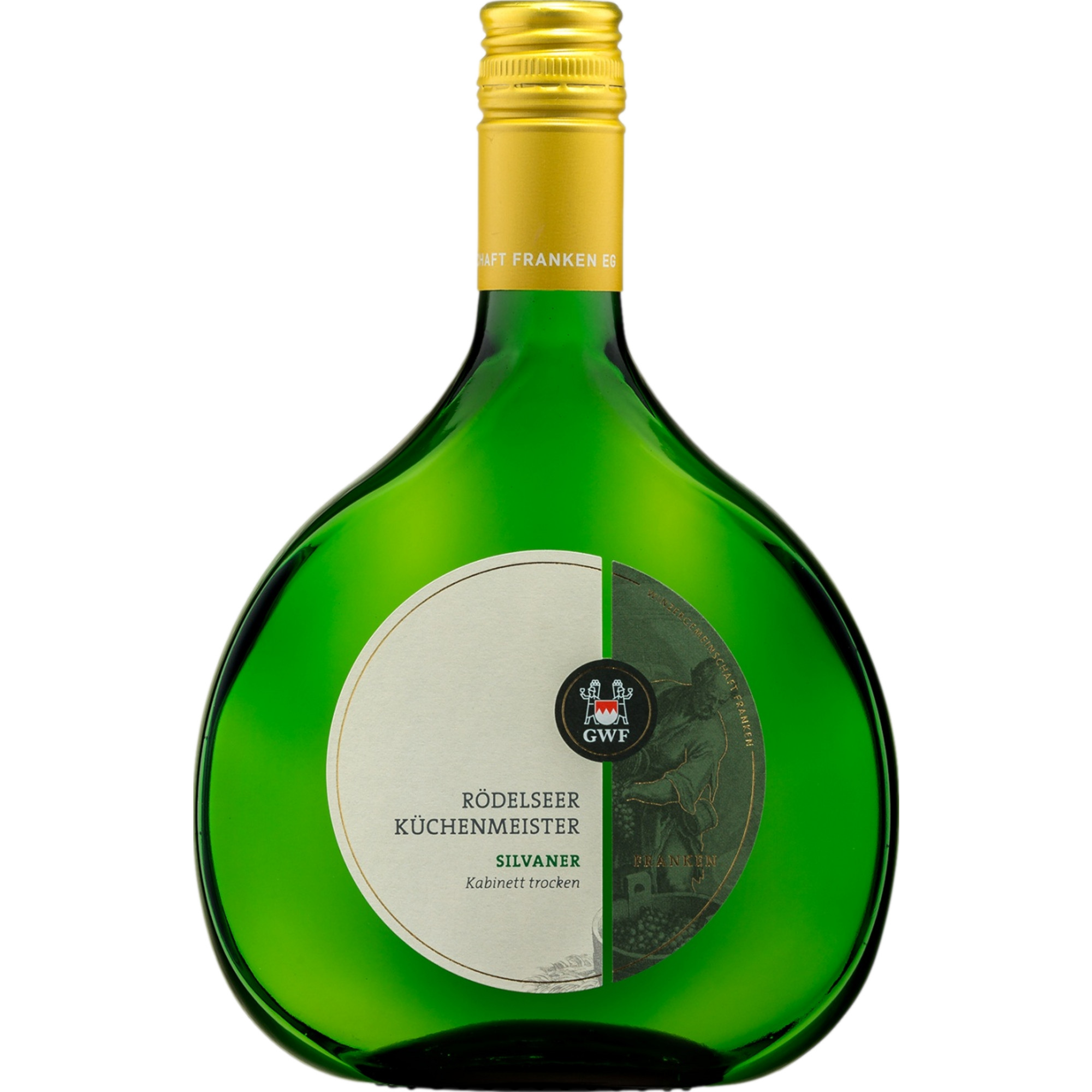 Rödelseer Küchenmeister Silvaner Kabinett, Trocken, Franken, Franken, 2024, Weißwein