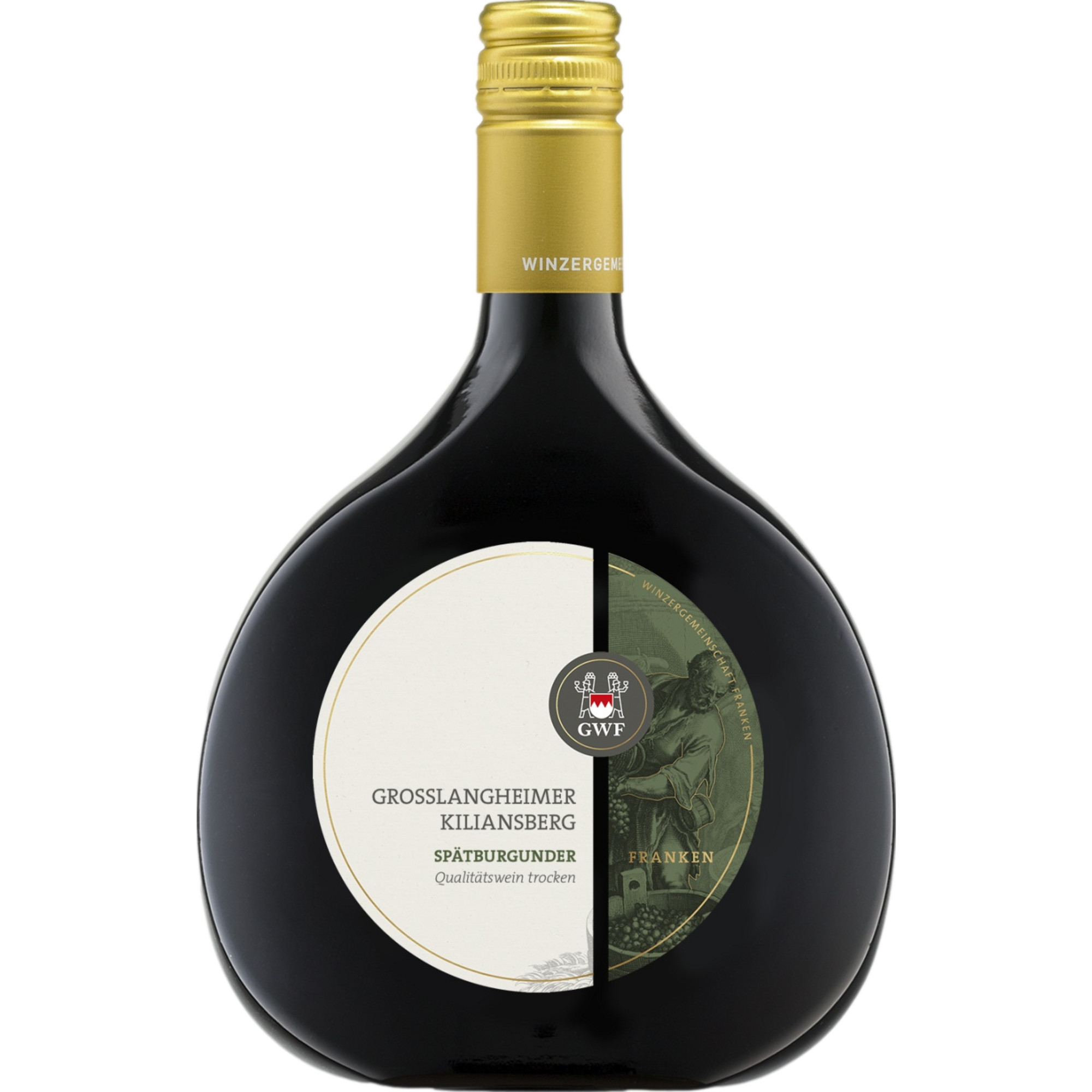 Großlangheimer Kiliansberg Spätburgunder, Trocken, Franken, Franken, 2023, Rotwein