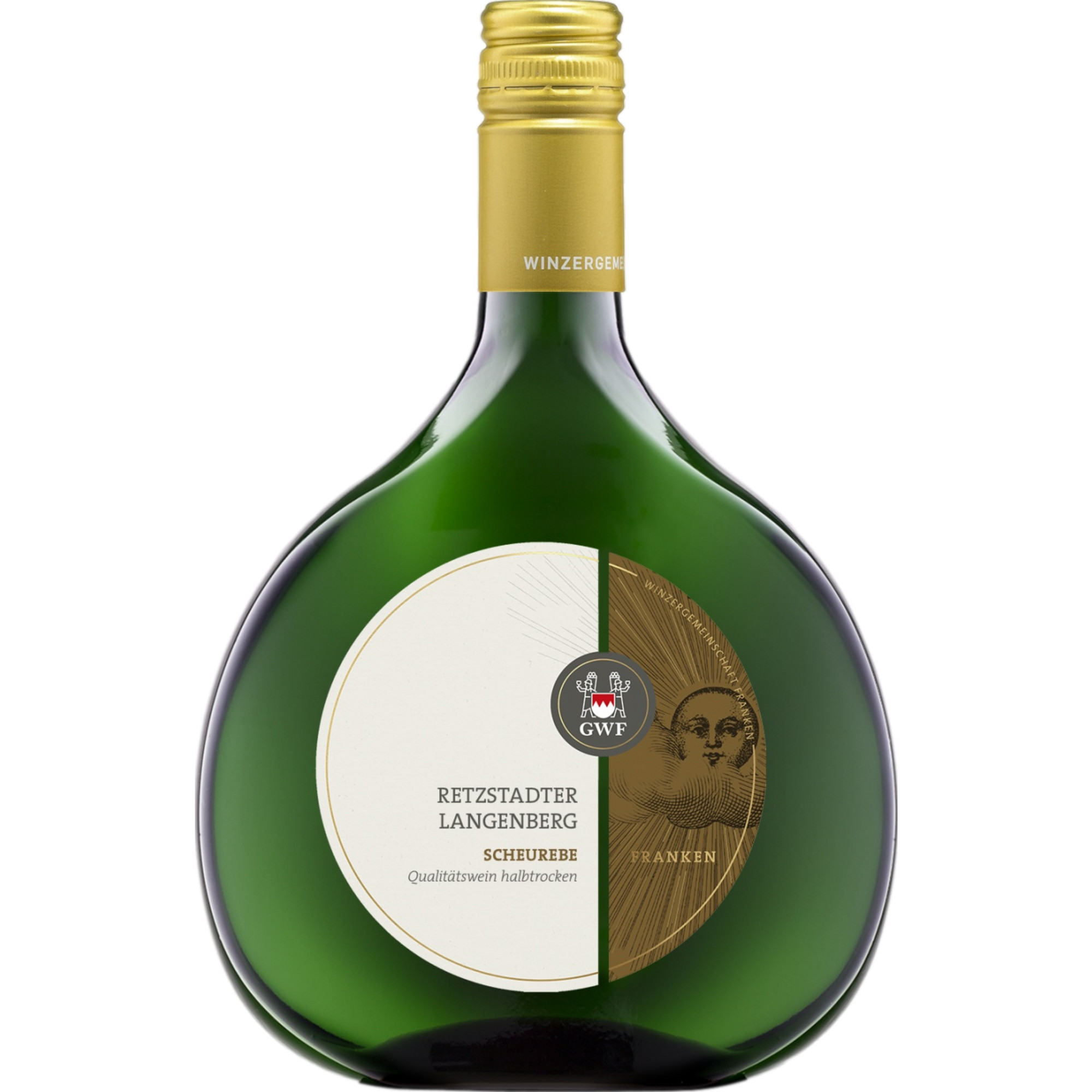 Retzstadter Langenberg Scheurebe, Halbtrocken, Franken, Franken, 2024, Weißwein