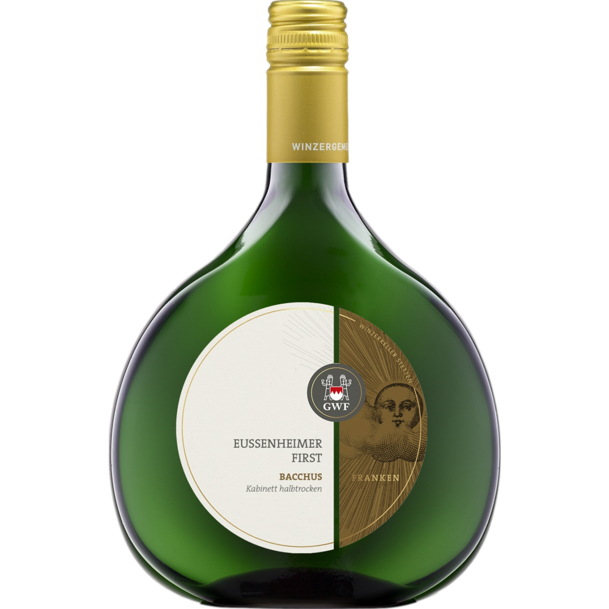 Eußenheimer First Bacchus Kabinett, Halbtrocken, Franken, Franken, 2023, Weißwein