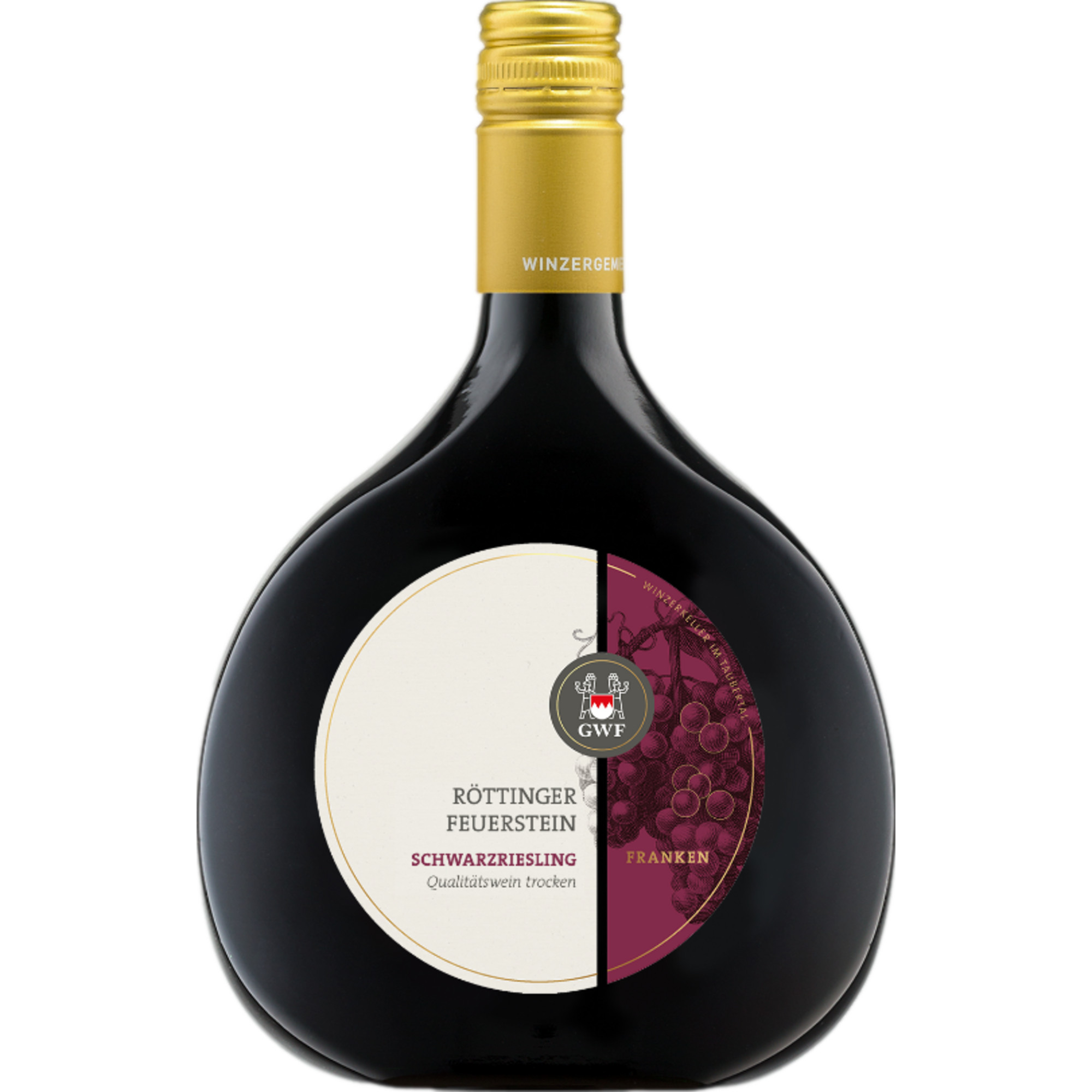 Röttinger Feuerstein Schwarzriesling, Trocken, Franken, Franken, 2024, Rotwein