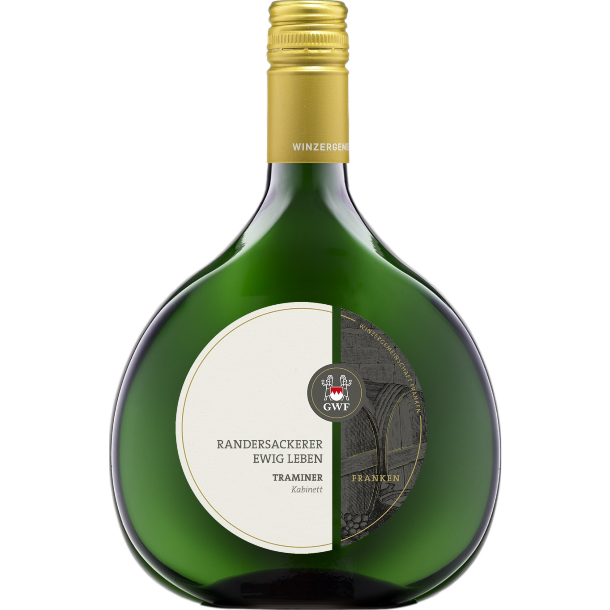 Randersackerer Ewig Leben Traminer Kabinett, Halbtrocken, Franken, Franken, 2024, Weißwein