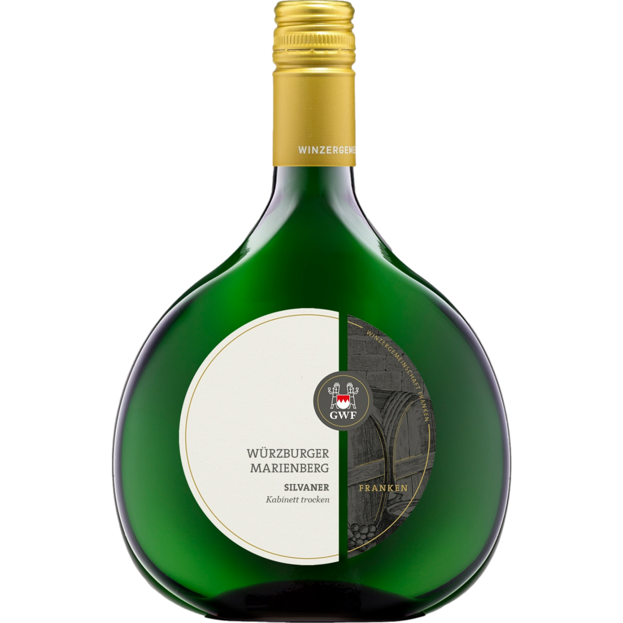 Würzburger Marienberg Silvaner Kabinett, Trocken, Franken, Franken, 2024, Weißwein