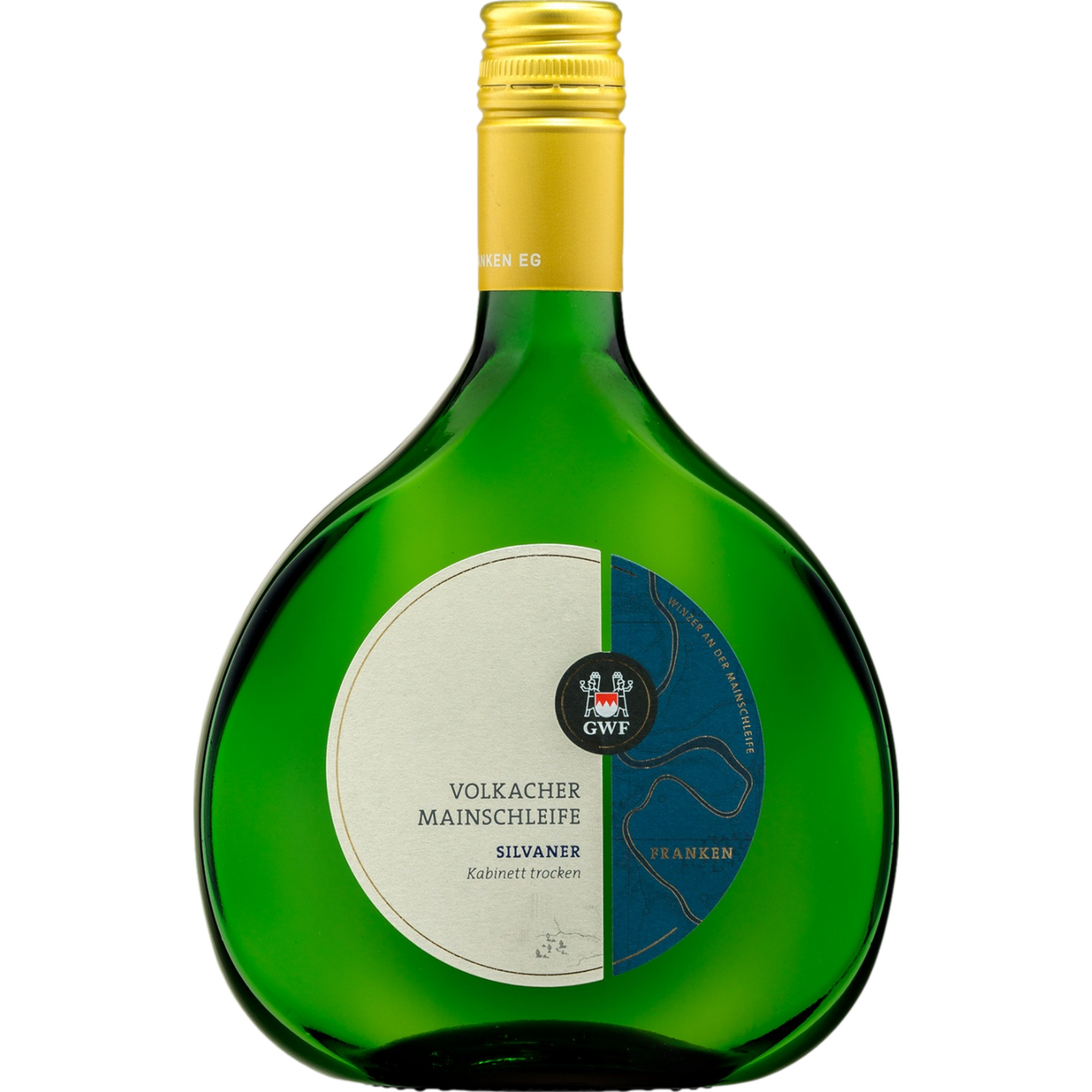 Volkacher Mainschleife Silvaner Kabinett, Trocken, Franken, Franken, 2024, Weißwein