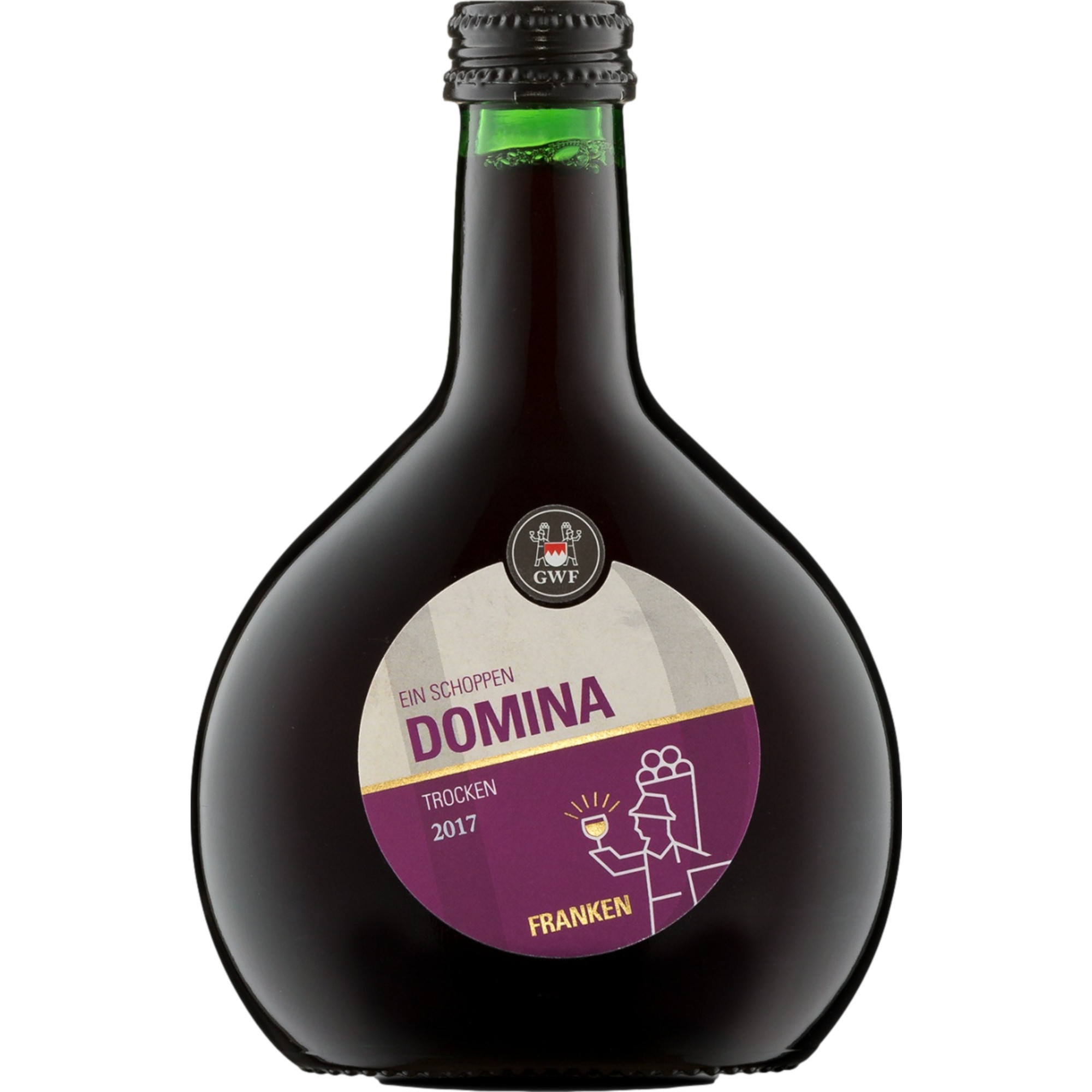 Ein Schoppen Domina, Trocken, Franken, 0,25 L, Franken, 2024, Rotwein