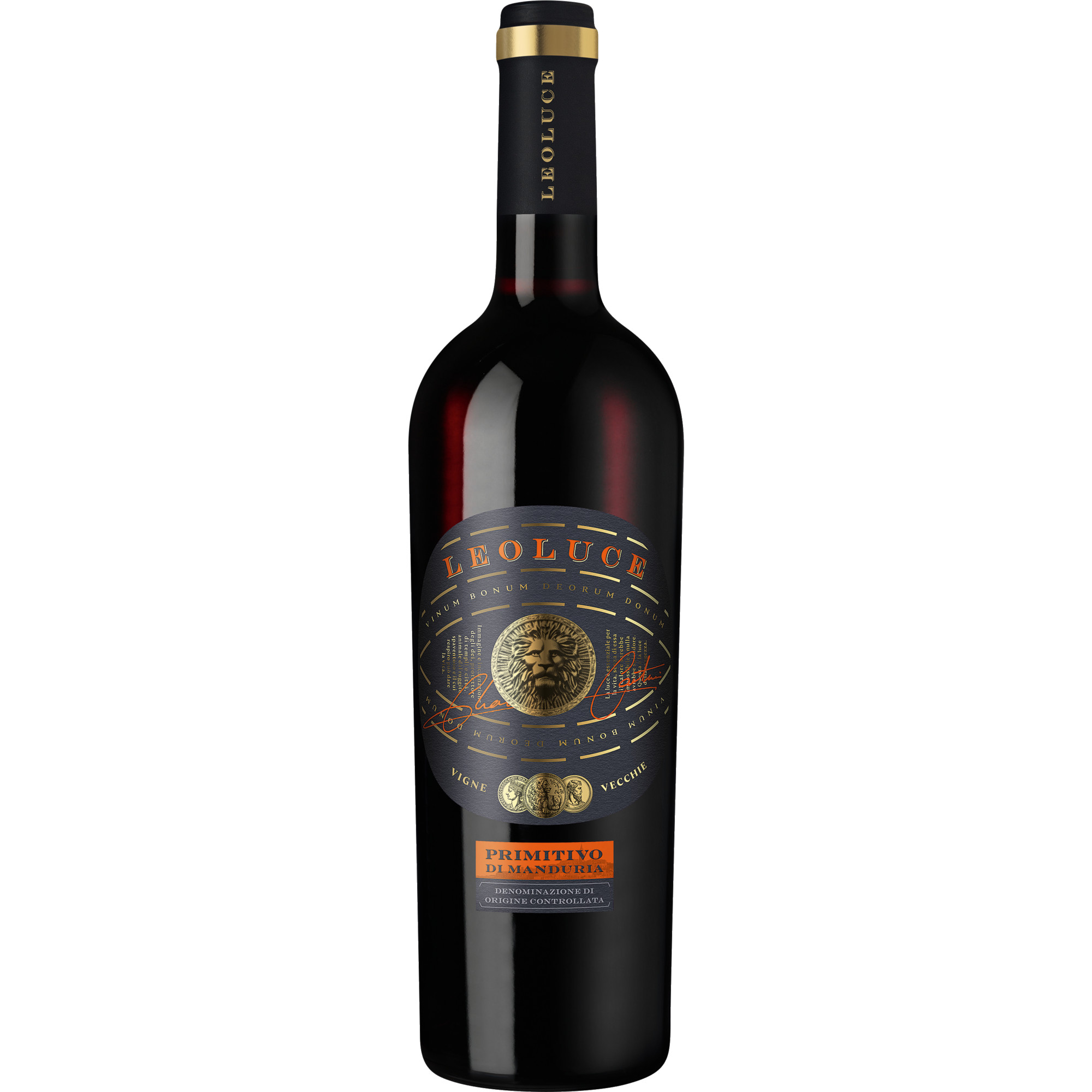 Leoluce Primitivo di Manduria, Primitivo di Manduria DOC, Apulien, 2023, Rotwein