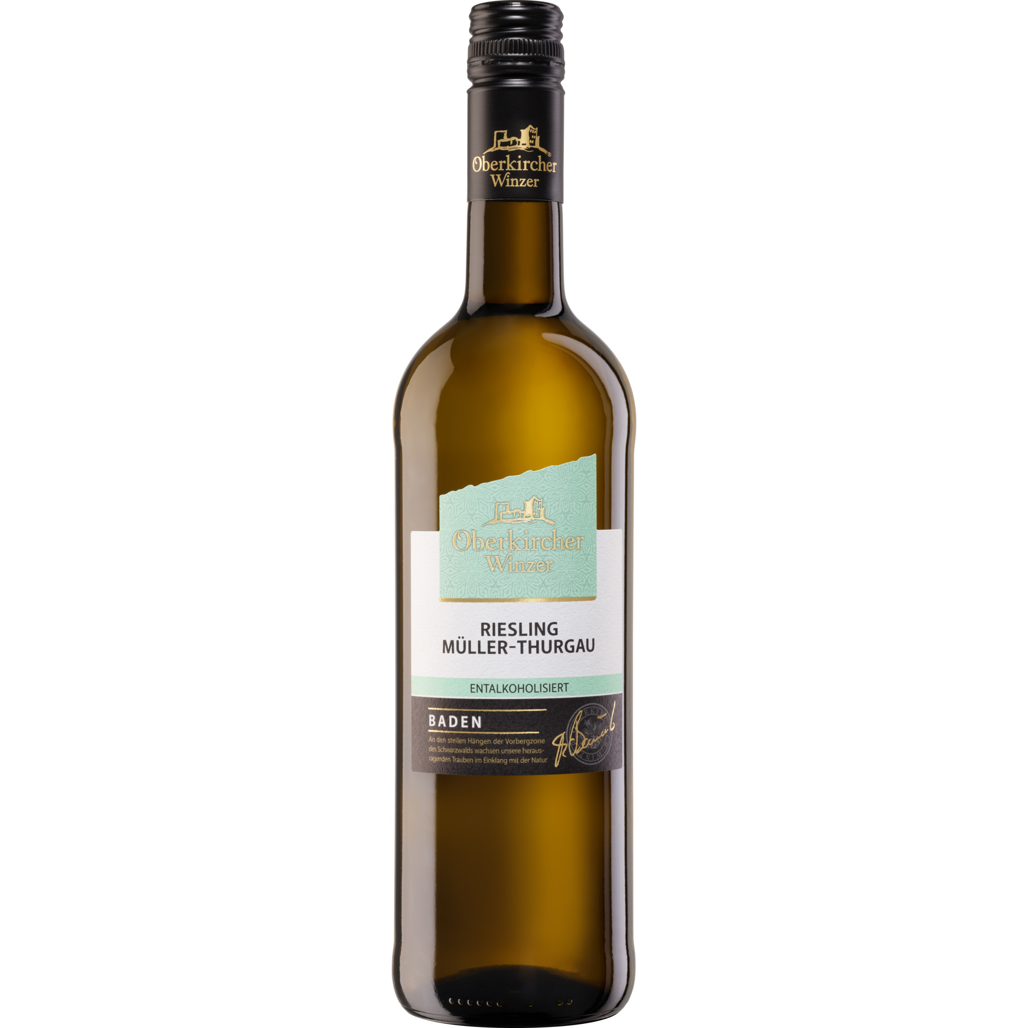 Oberkircher Riesling Müller Thurgau, Alkoholfreier Wein, Baden, 2024, Food