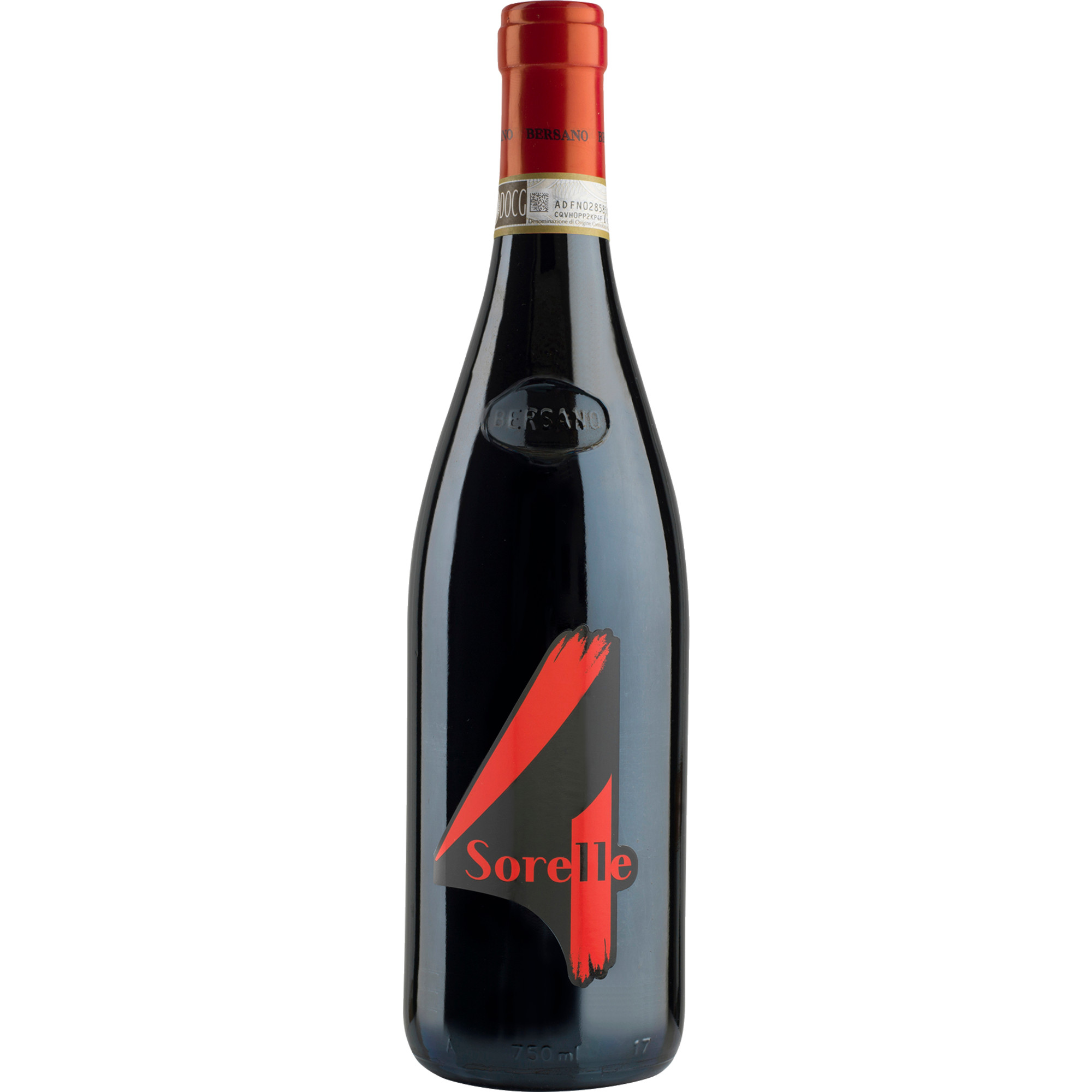 4 Sorelle Barbera, Barbera DOCG, Piemont, 2025, Rotwein