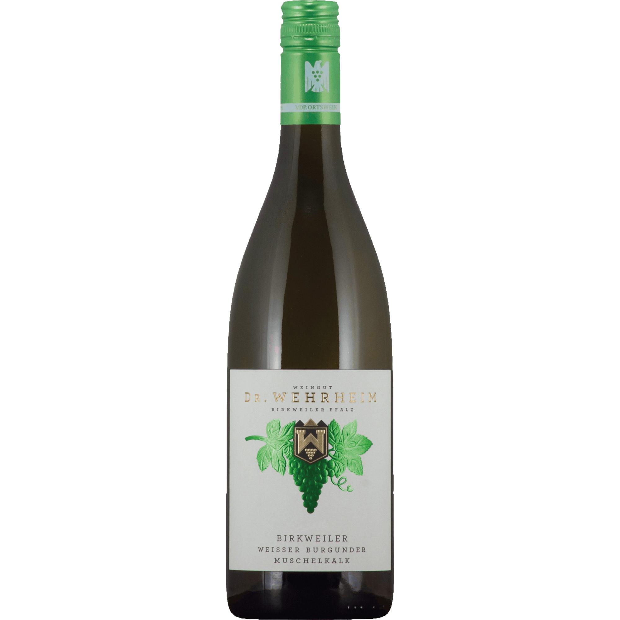 Wehrheim Birkweiler Weissburgunder Muschelkalk, Trocken, Pfalz, Pfalz, 2025, Weißwein