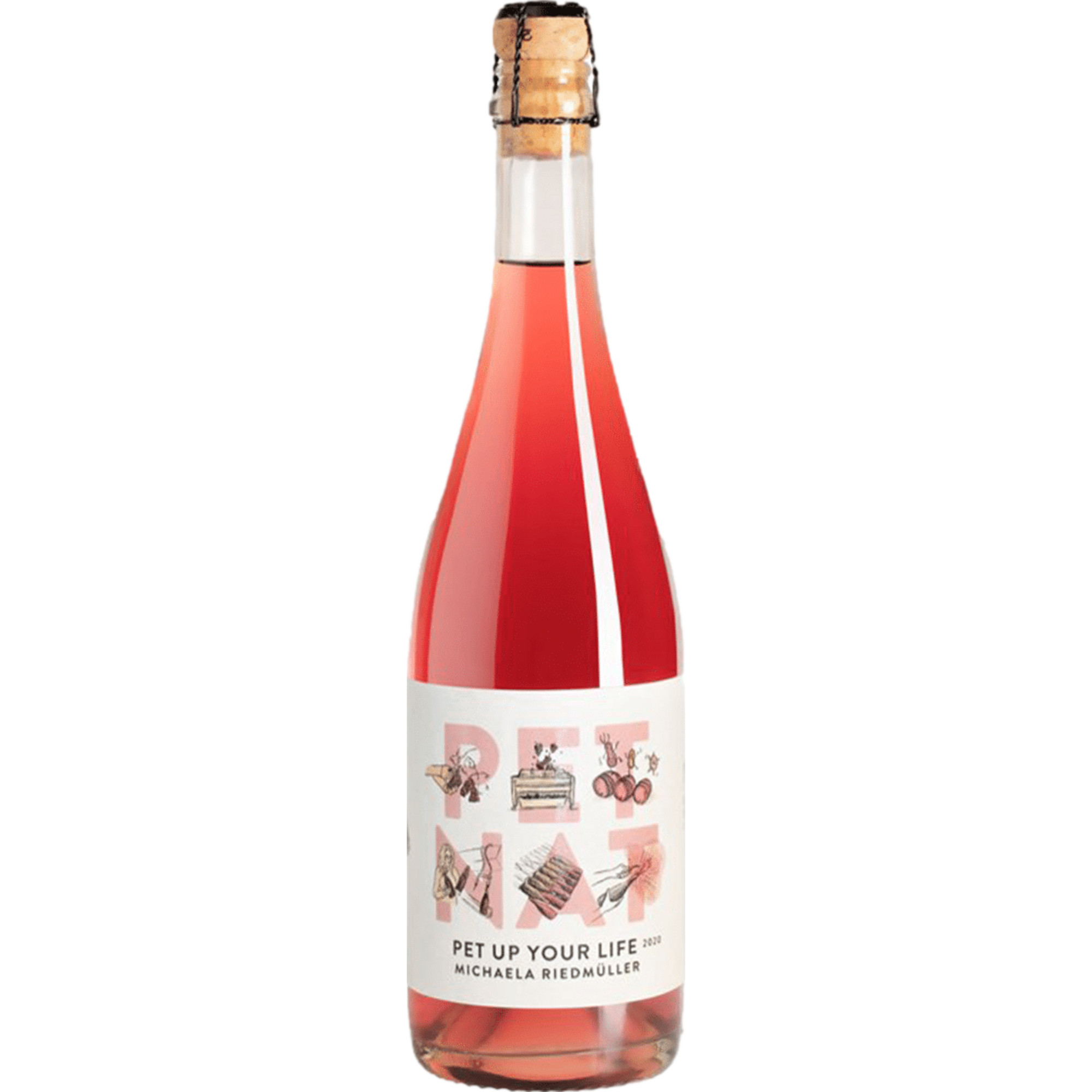 Riedmüller Pet Up Your Life Bio, Trocken, Österreich, Niederösterreich, 2021, Roséwein