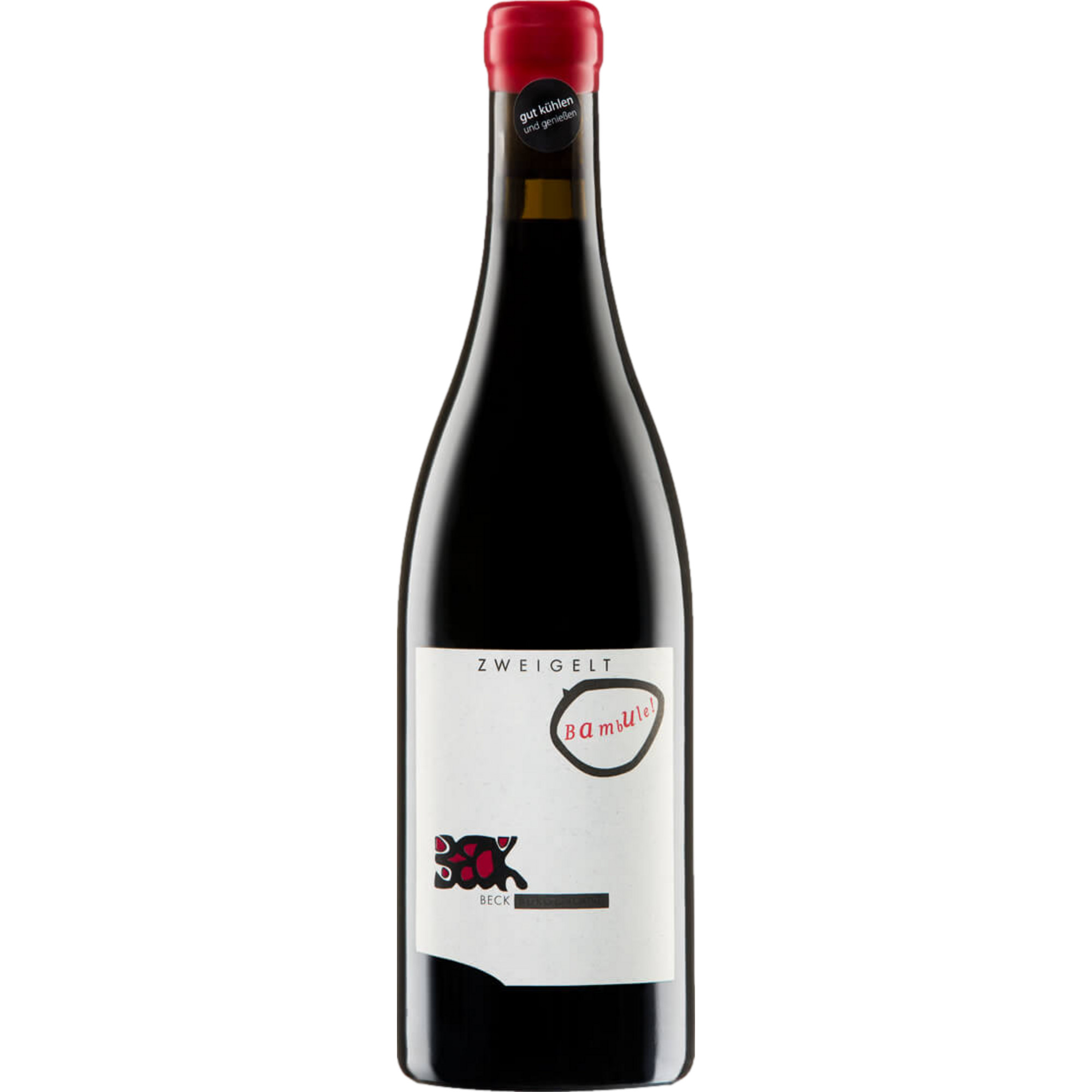 Beck Zweigelt Bambule Bio, Trocken, Österreich, Burgenland, 2018, Rotwein