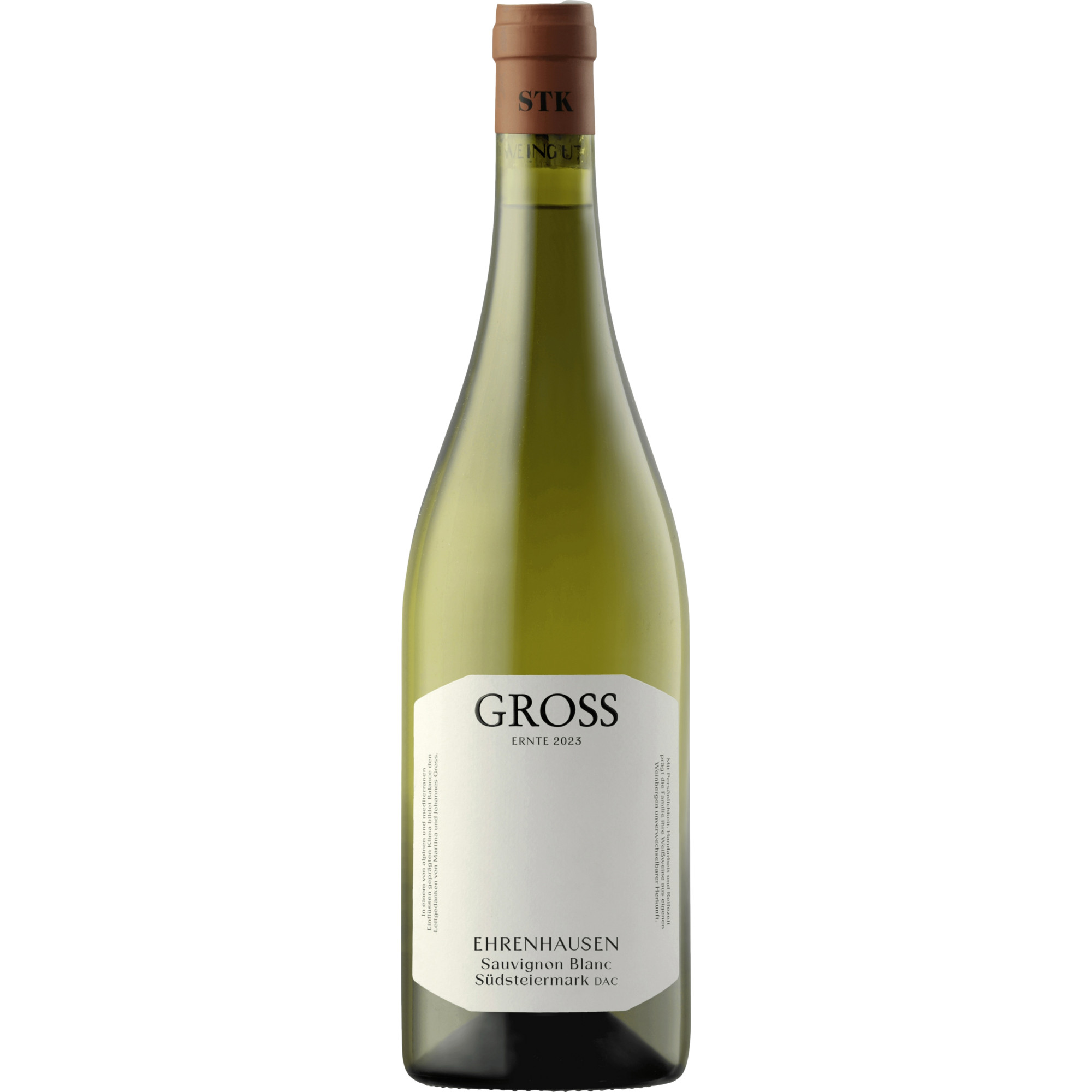Weingut Gross Ehrenhausen Sauvignon Blanc, Trocken, Südsteiermark DAC, Steiermark, 2023, Weißwein