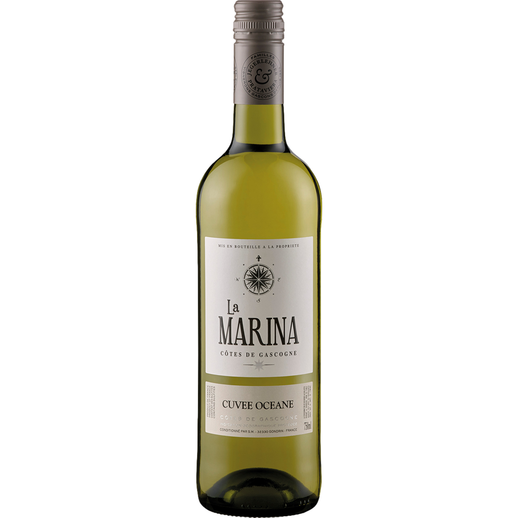 La Marina Cuvée Oceane, Côtes de Gascogne IGP, Südwestfrankreich, 2025, Weißwein